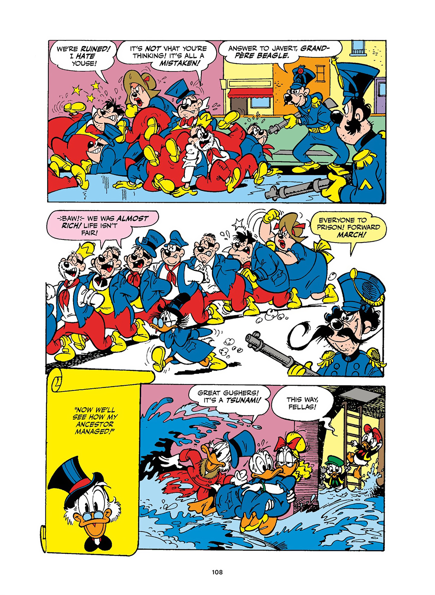 Uncle Scrooge and Donald Duck in Les Misérables and War and Peace (2023) issue 1 - Page 109