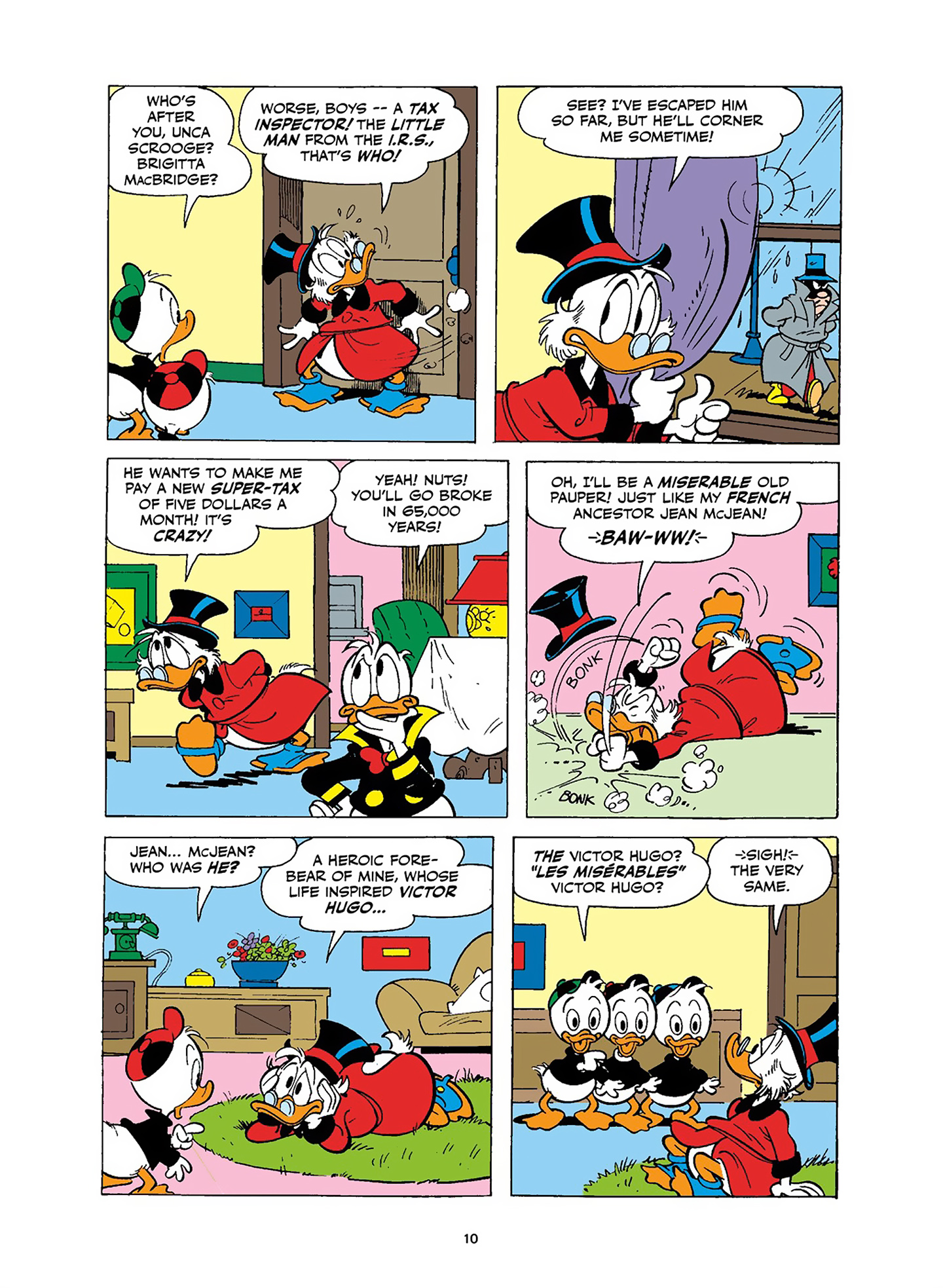 Uncle Scrooge and Donald Duck in Les Misérables and War and Peace (2023) issue 1 - Page 11