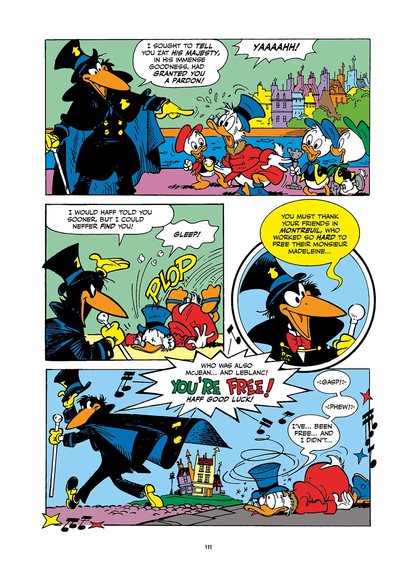 Uncle Scrooge and Donald Duck in Les Misérables and War and Peace (2023) issue 1 - Page 112