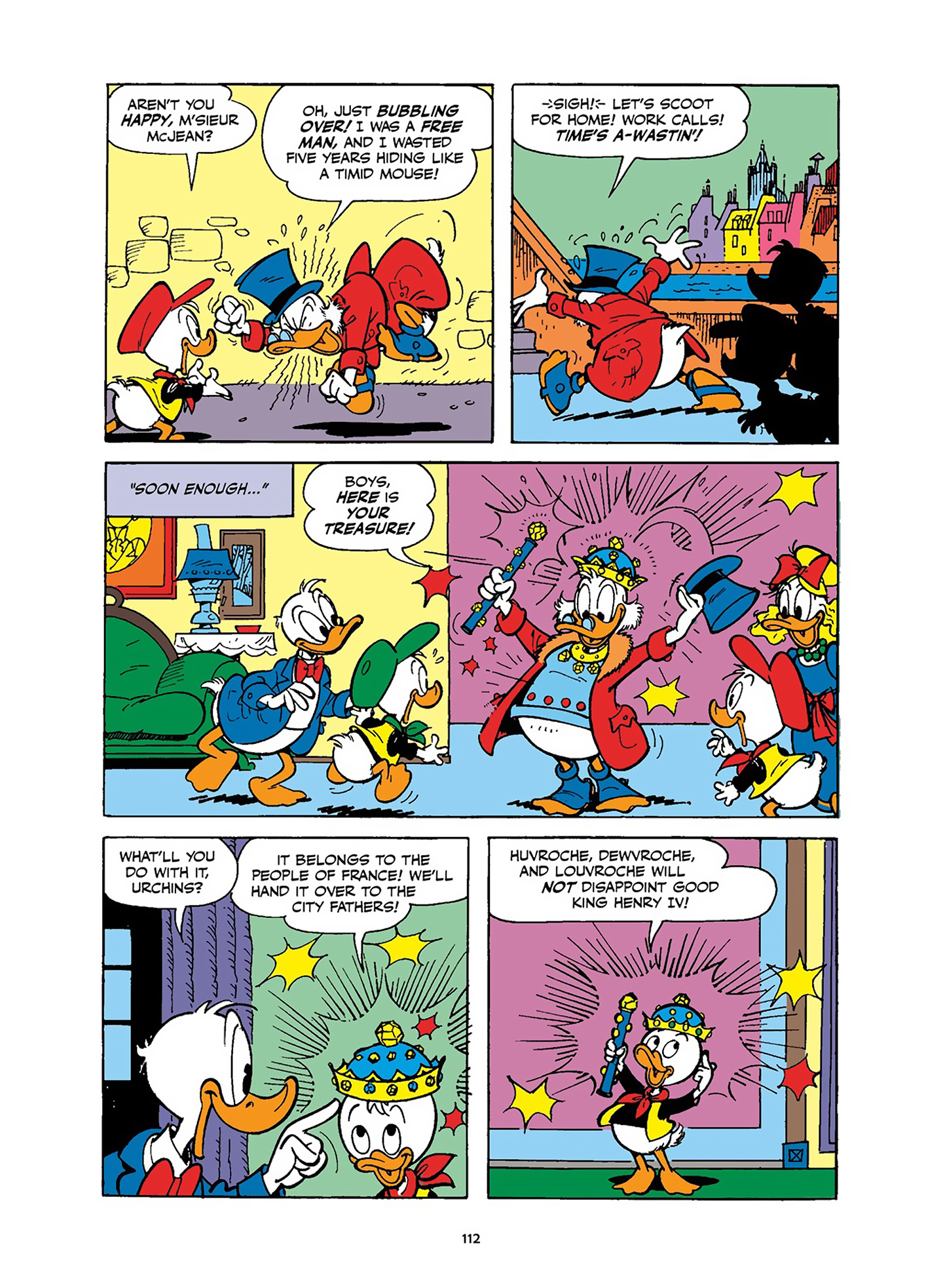 Uncle Scrooge and Donald Duck in Les Misérables and War and Peace (2023) issue 1 - Page 113