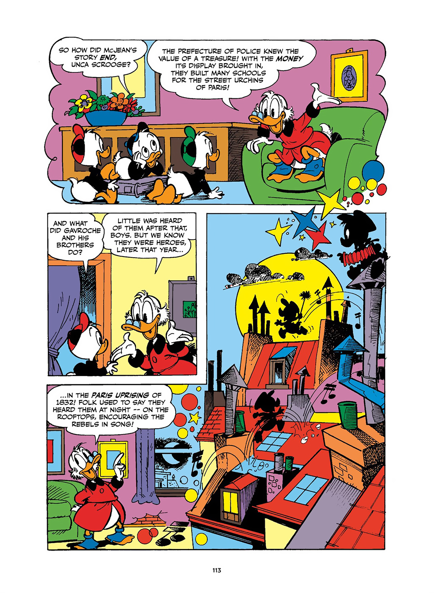 Uncle Scrooge and Donald Duck in Les Misérables and War and Peace (2023) issue 1 - Page 114