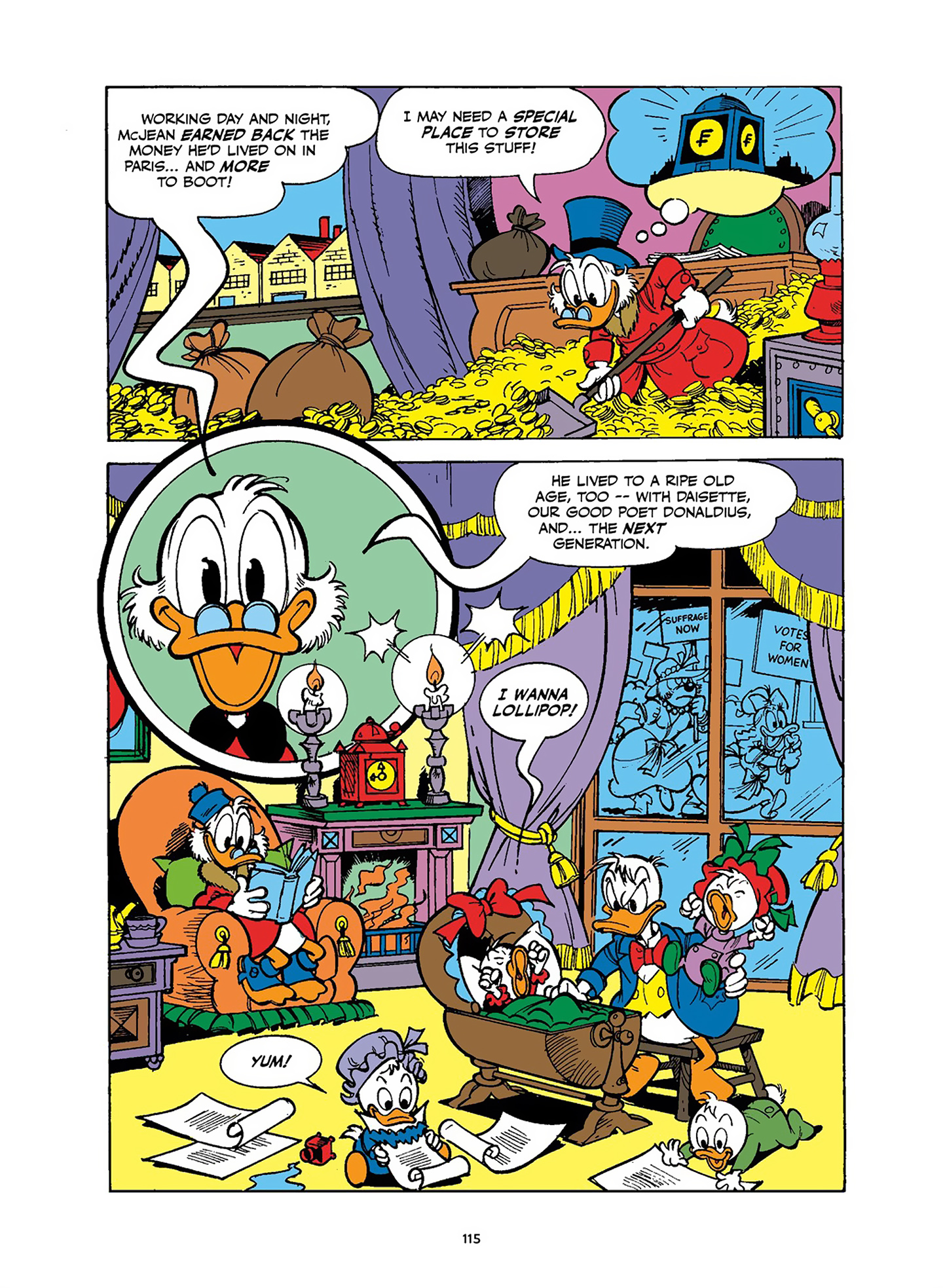 Uncle Scrooge and Donald Duck in Les Misérables and War and Peace (2023) issue 1 - Page 116