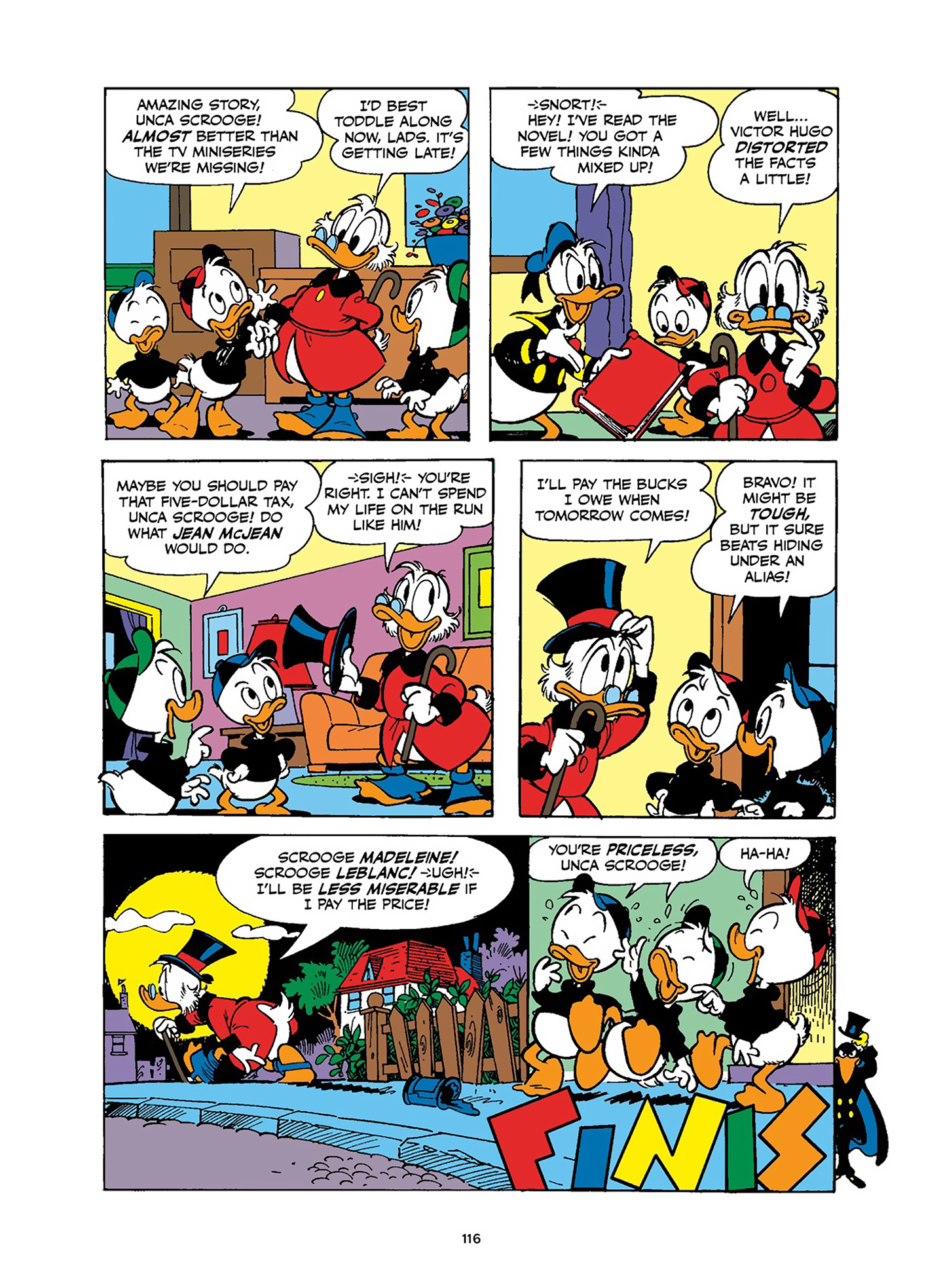 Uncle Scrooge and Donald Duck in Les Misérables and War and Peace (2023) issue 1 - Page 117