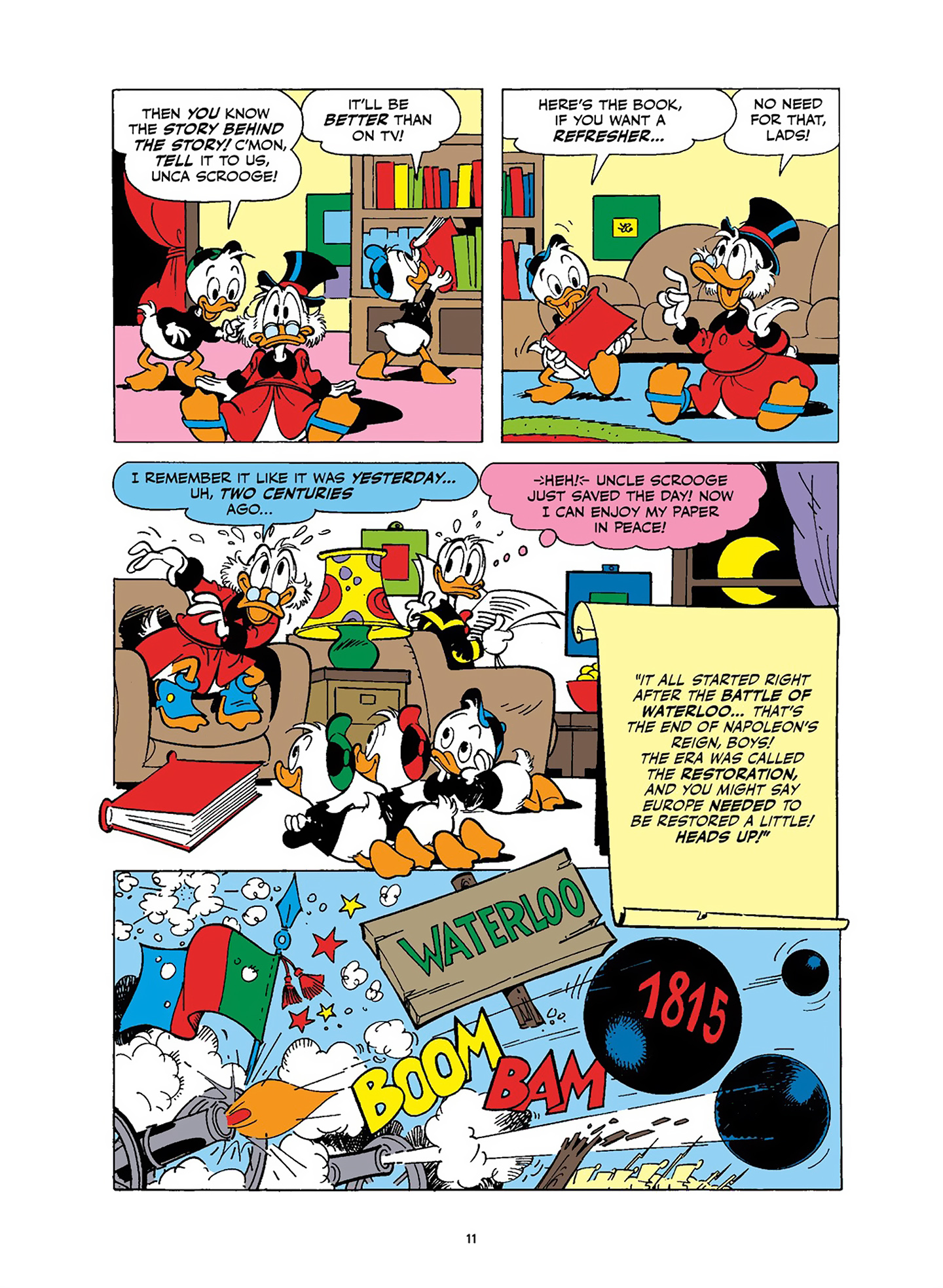 Uncle Scrooge and Donald Duck in Les Misérables and War and Peace (2023) issue 1 - Page 12