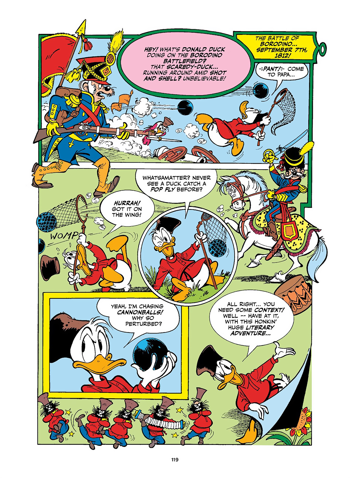 Uncle Scrooge and Donald Duck in Les Misérables and War and Peace (2023) issue 1 - Page 120