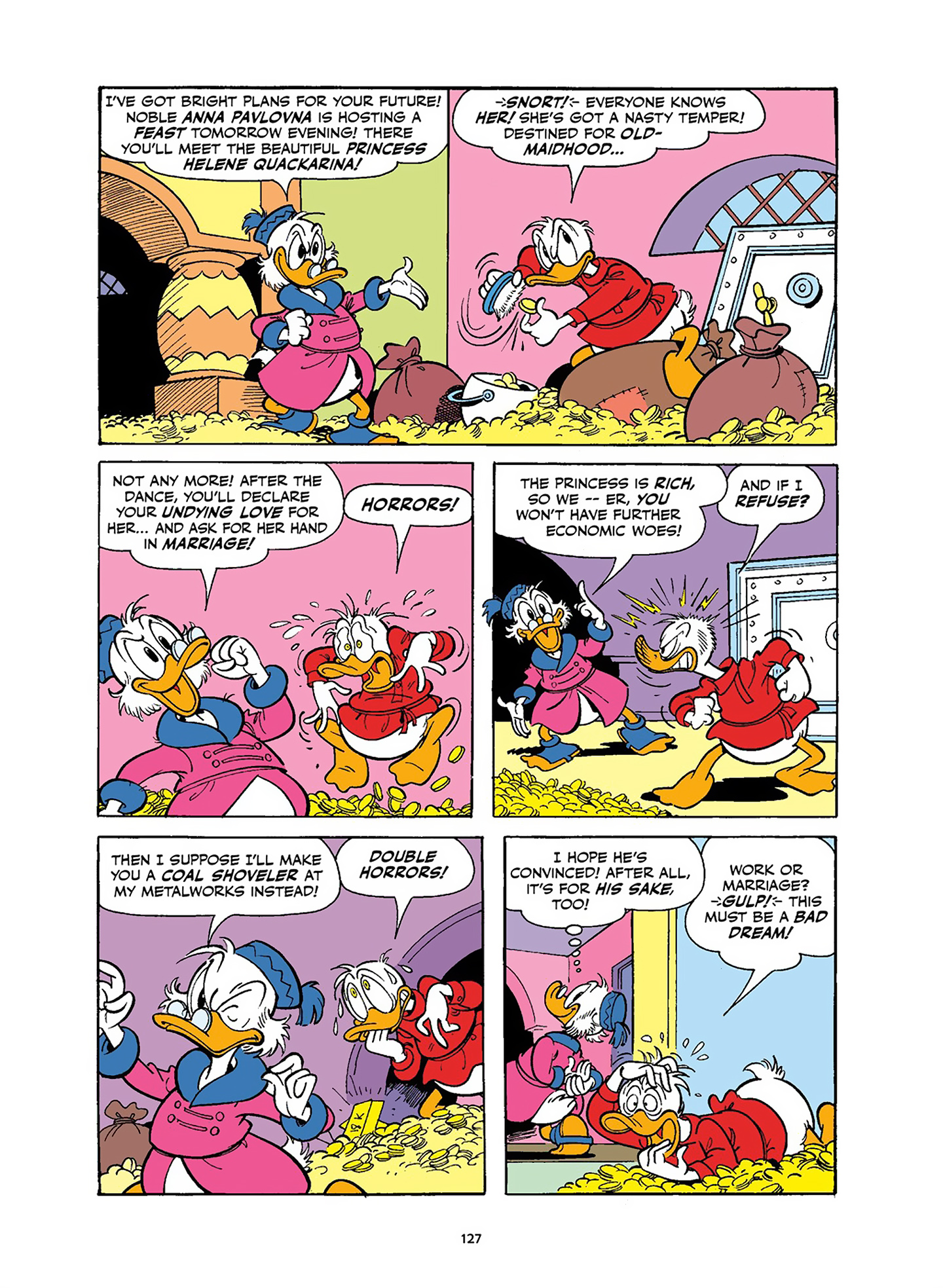 Uncle Scrooge and Donald Duck in Les Misérables and War and Peace (2023) issue 1 - Page 127