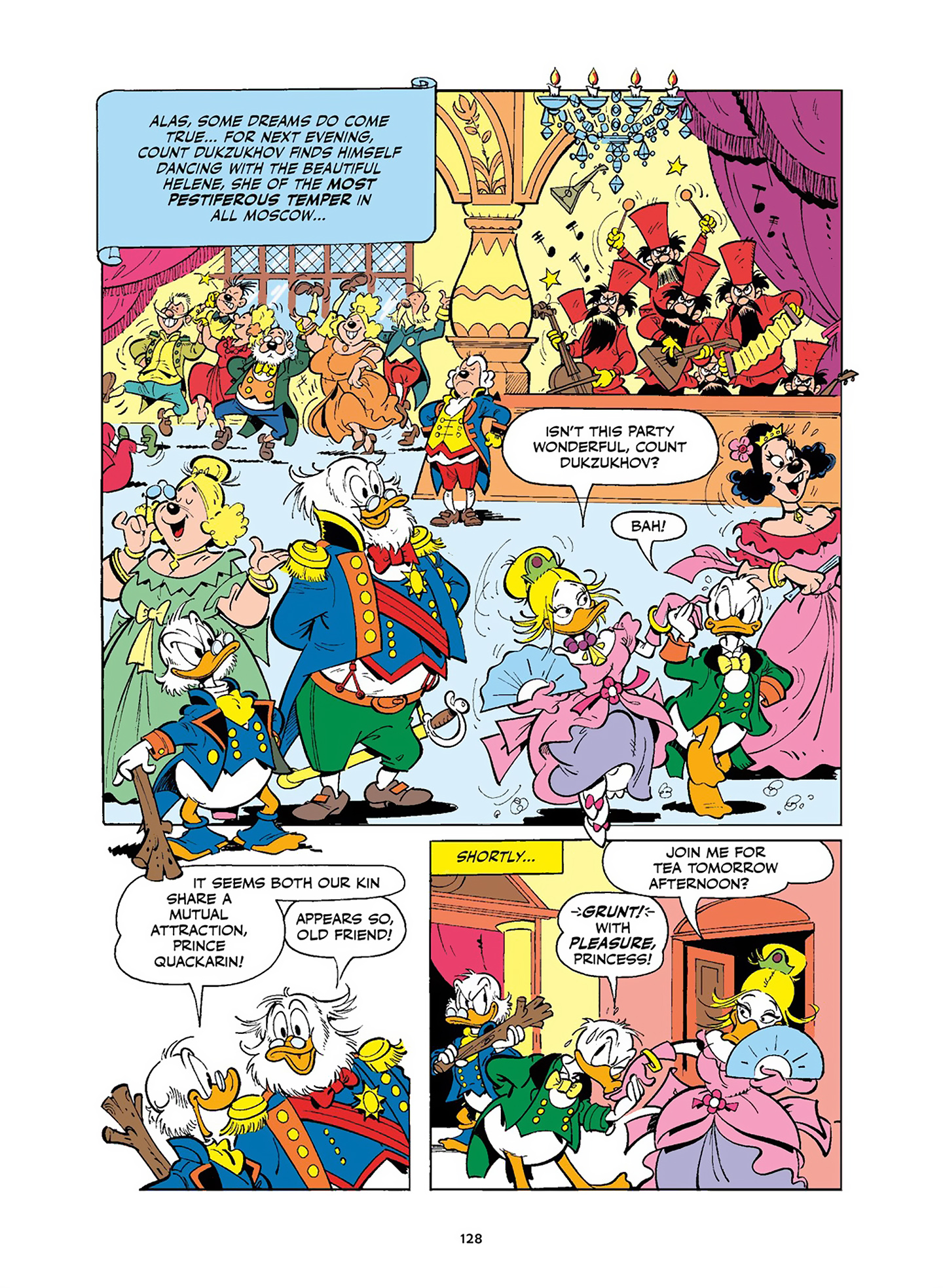 Uncle Scrooge and Donald Duck in Les Misérables and War and Peace (2023) issue 1 - Page 128