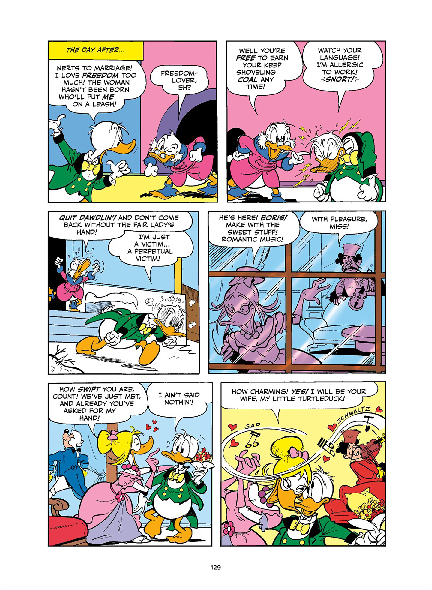 Uncle Scrooge and Donald Duck in Les Misérables and War and Peace (2023) issue 1 - Page 129