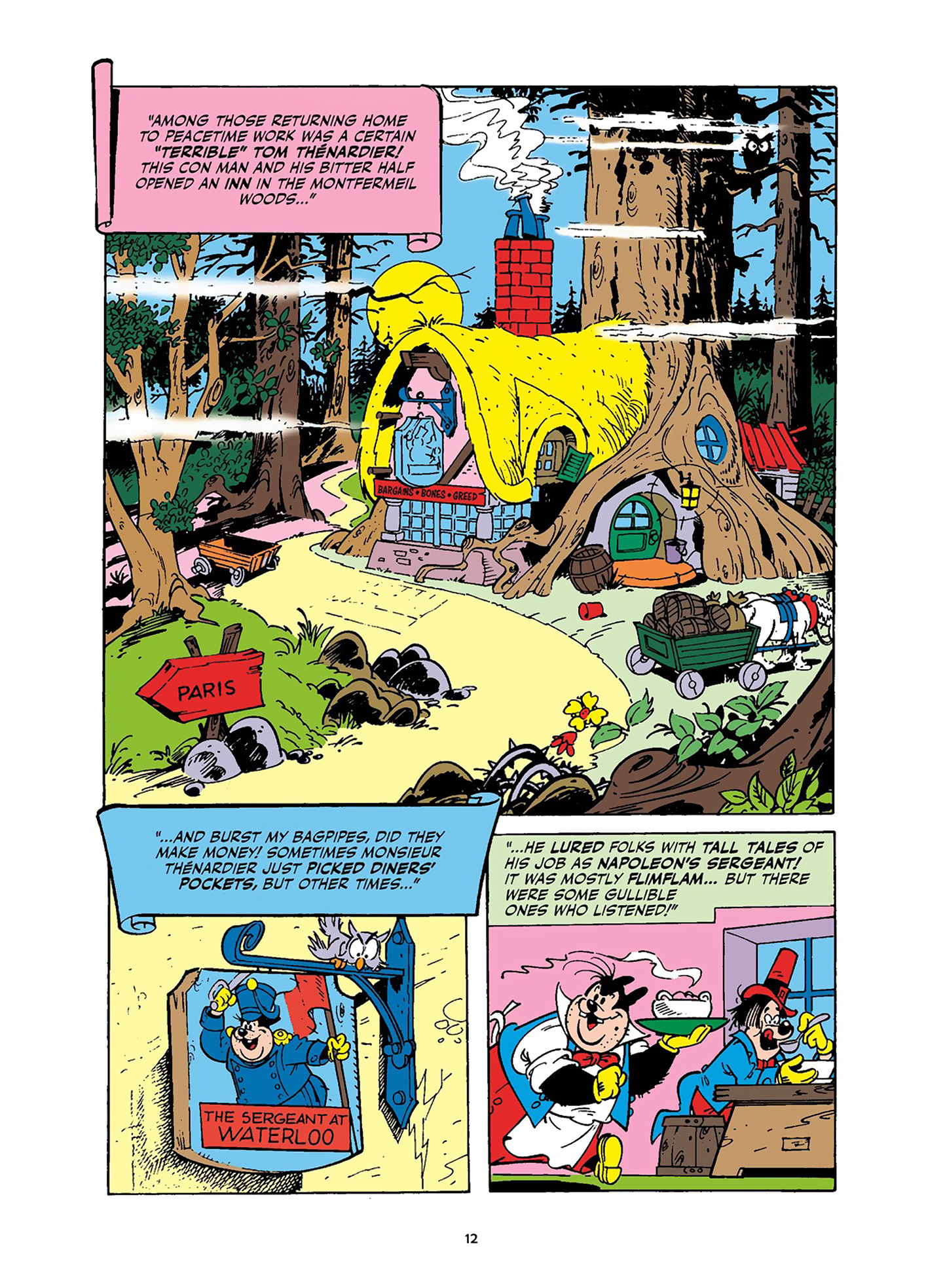 Uncle Scrooge and Donald Duck in Les Misérables and War and Peace (2023) issue 1 - Page 13