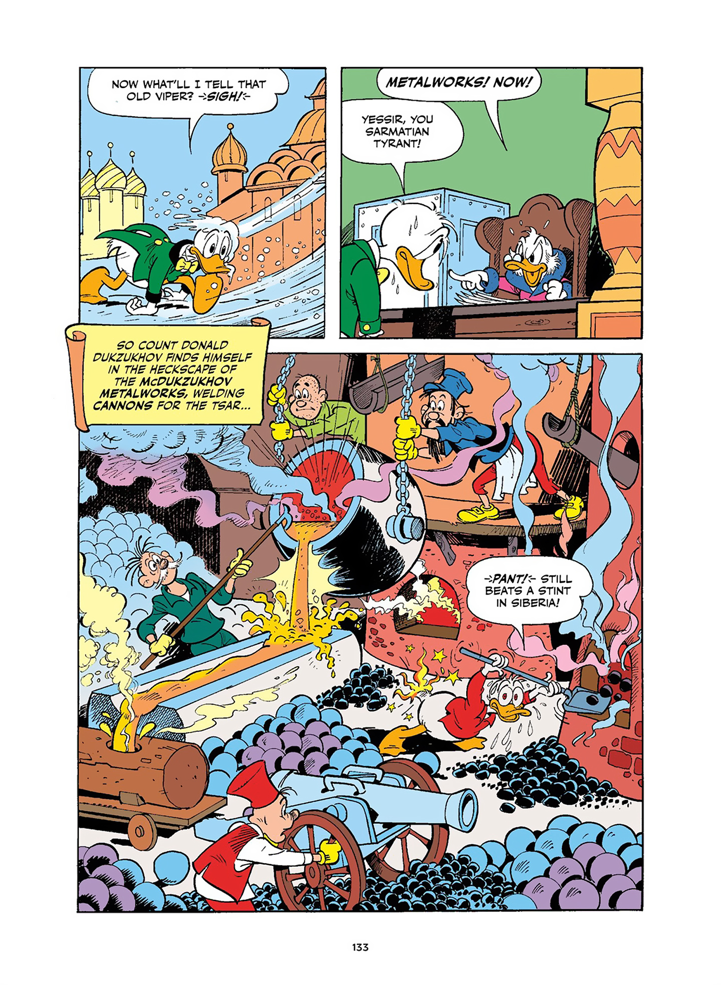 Uncle Scrooge and Donald Duck in Les Misérables and War and Peace (2023) issue 1 - Page 133