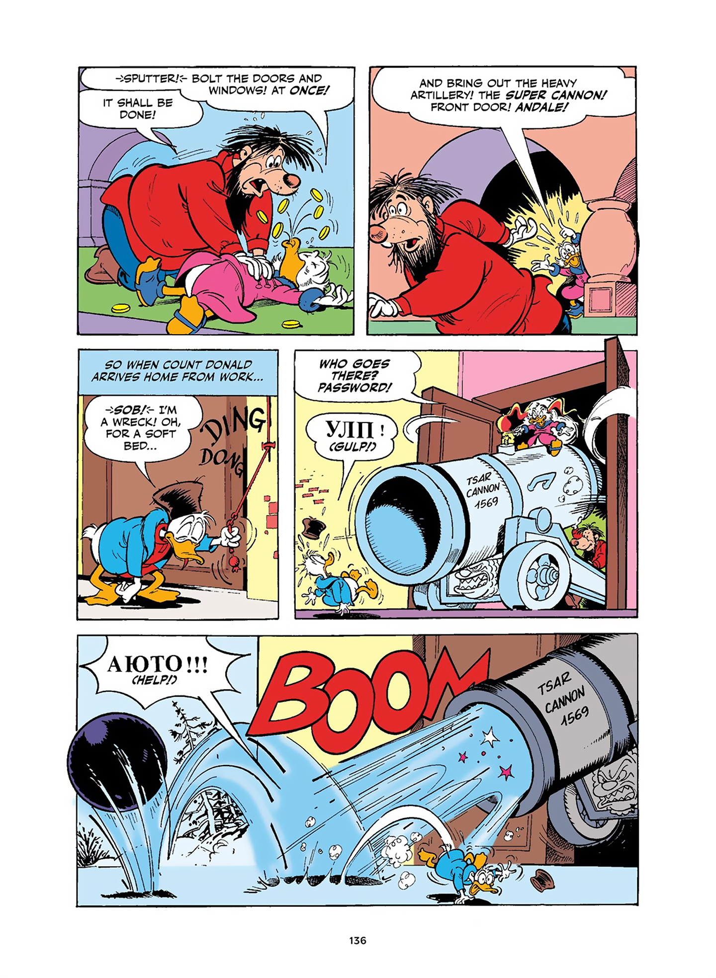 Uncle Scrooge and Donald Duck in Les Misérables and War and Peace (2023) issue 1 - Page 136