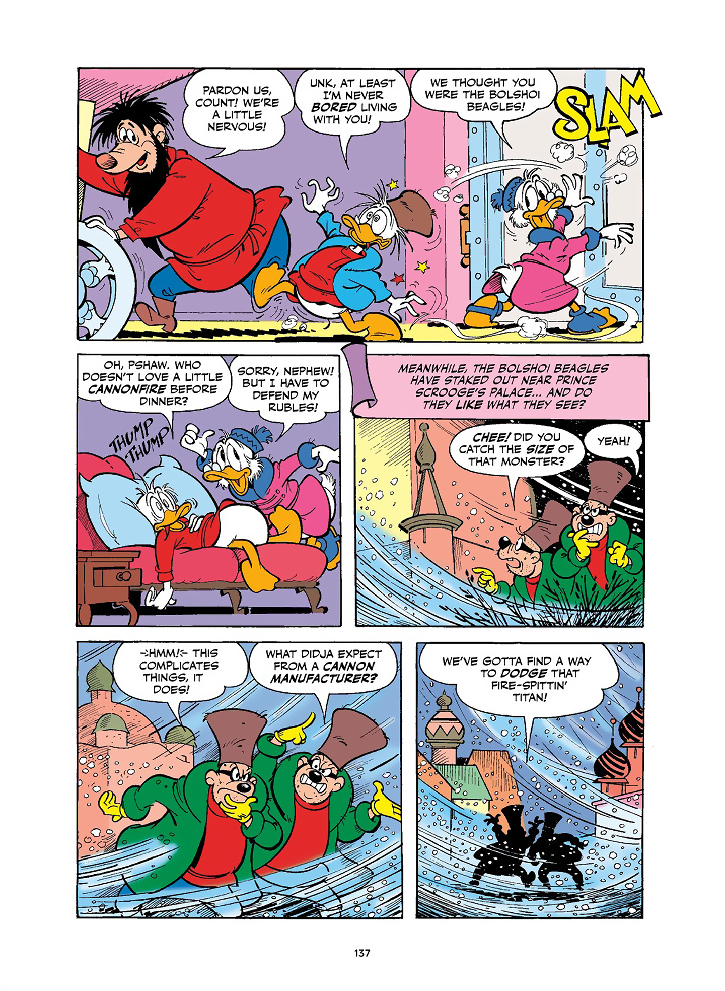 Uncle Scrooge and Donald Duck in Les Misérables and War and Peace (2023) issue 1 - Page 137