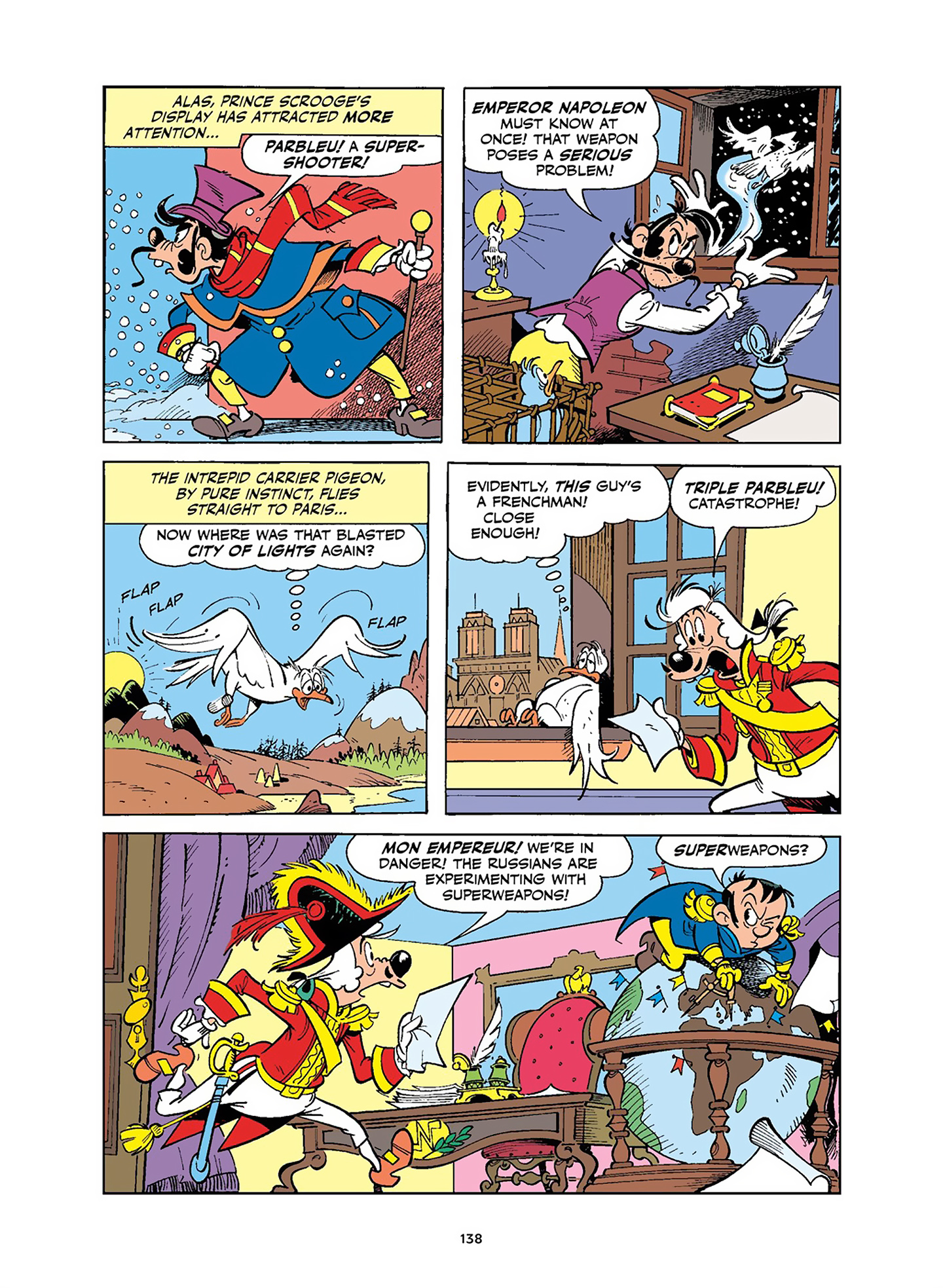 Uncle Scrooge and Donald Duck in Les Misérables and War and Peace (2023) issue 1 - Page 138