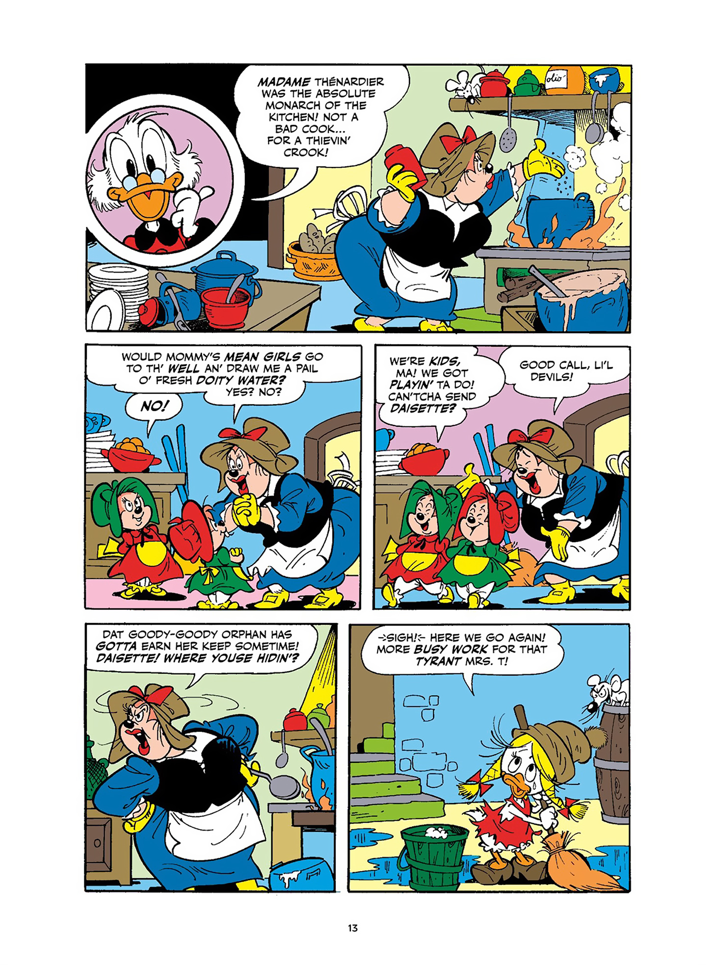 Uncle Scrooge and Donald Duck in Les Misérables and War and Peace (2023) issue 1 - Page 14