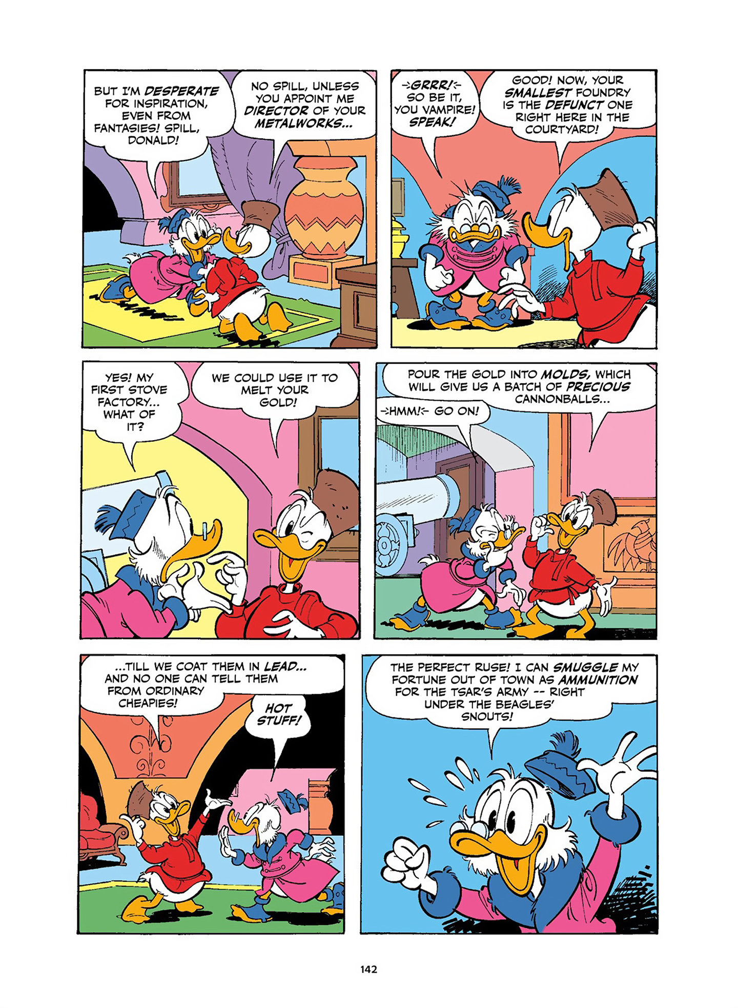 Uncle Scrooge and Donald Duck in Les Misérables and War and Peace (2023) issue 1 - Page 142