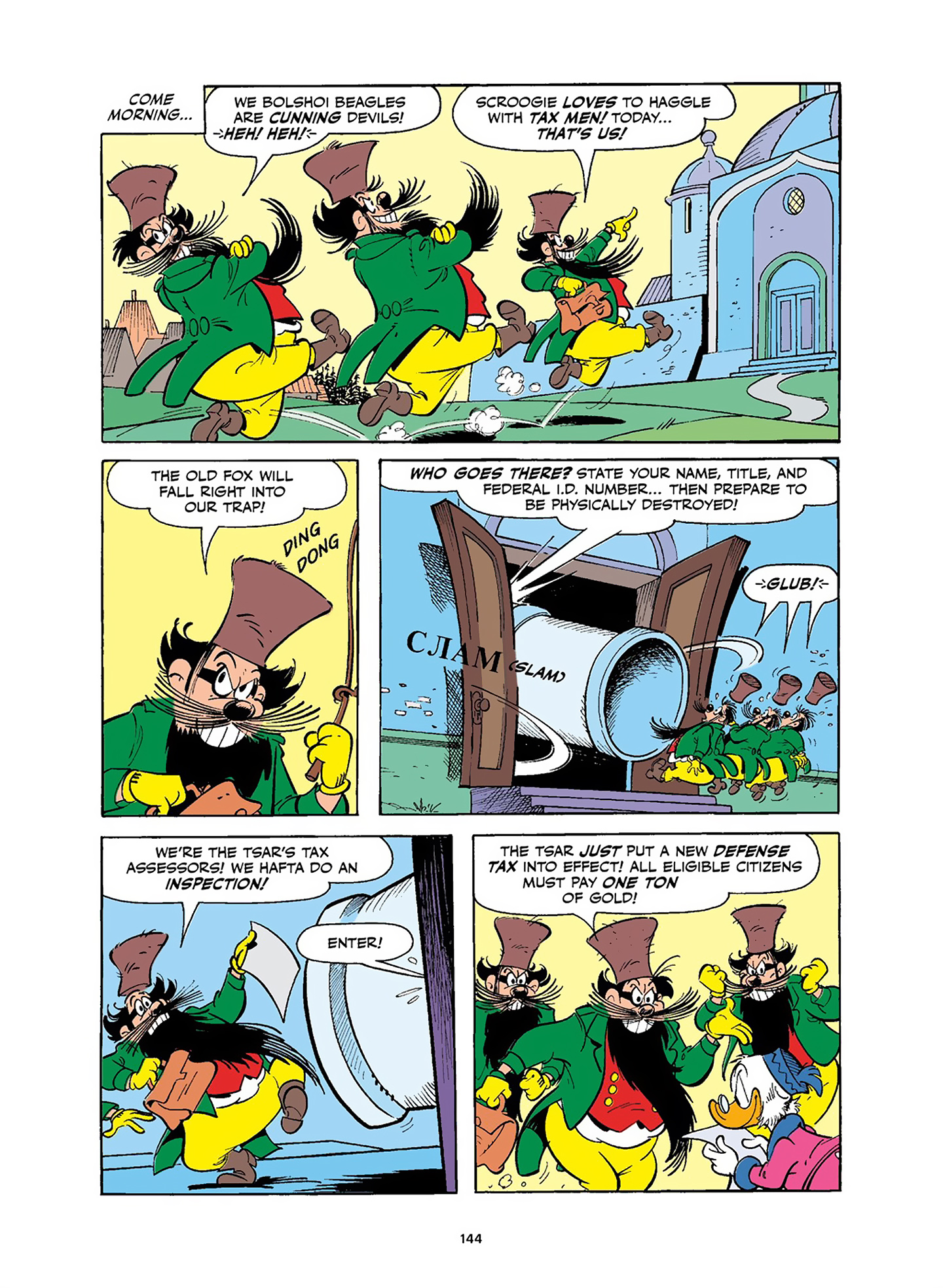 Uncle Scrooge and Donald Duck in Les Misérables and War and Peace (2023) issue 1 - Page 144