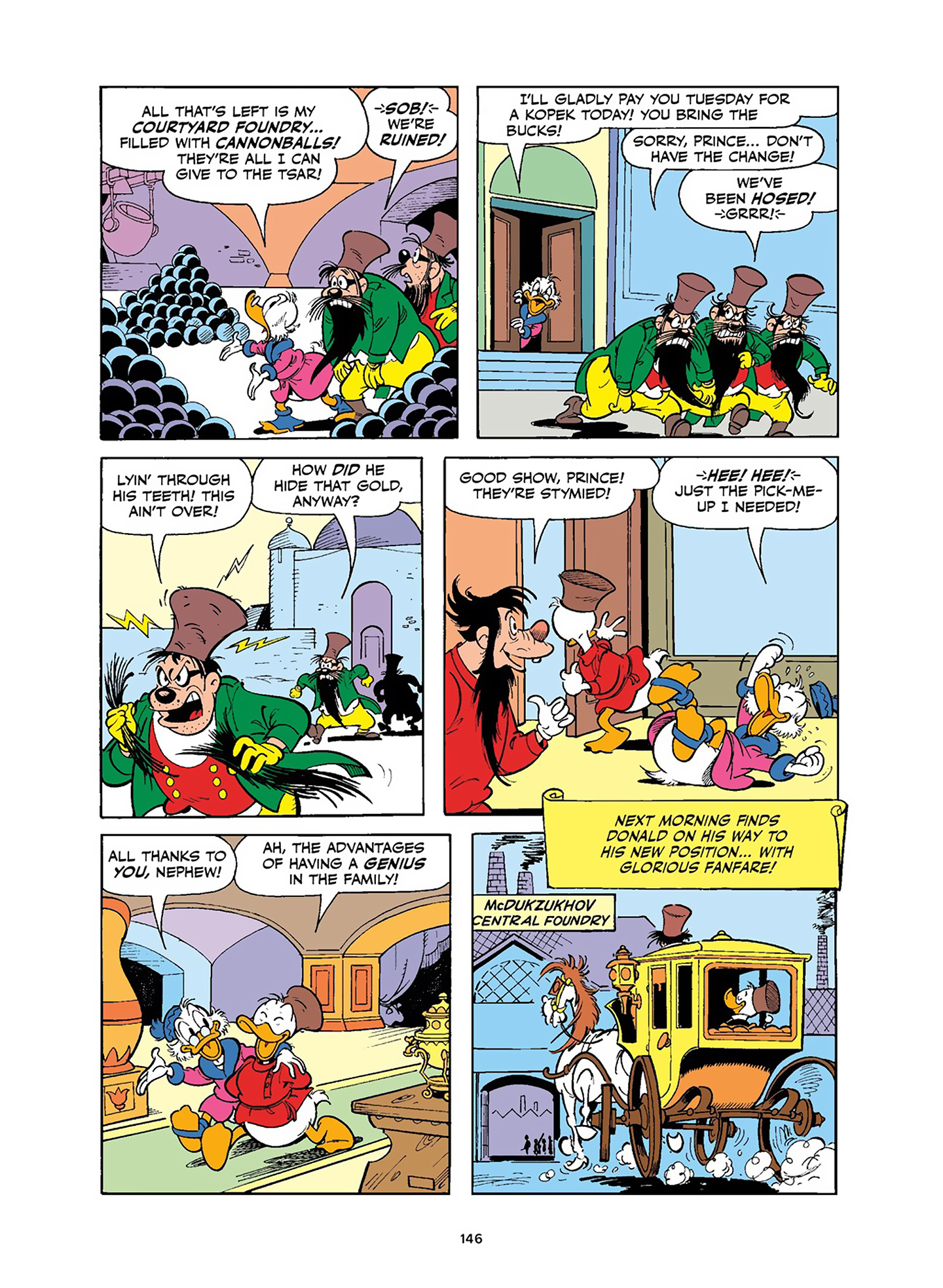 Uncle Scrooge and Donald Duck in Les Misérables and War and Peace (2023) issue 1 - Page 146