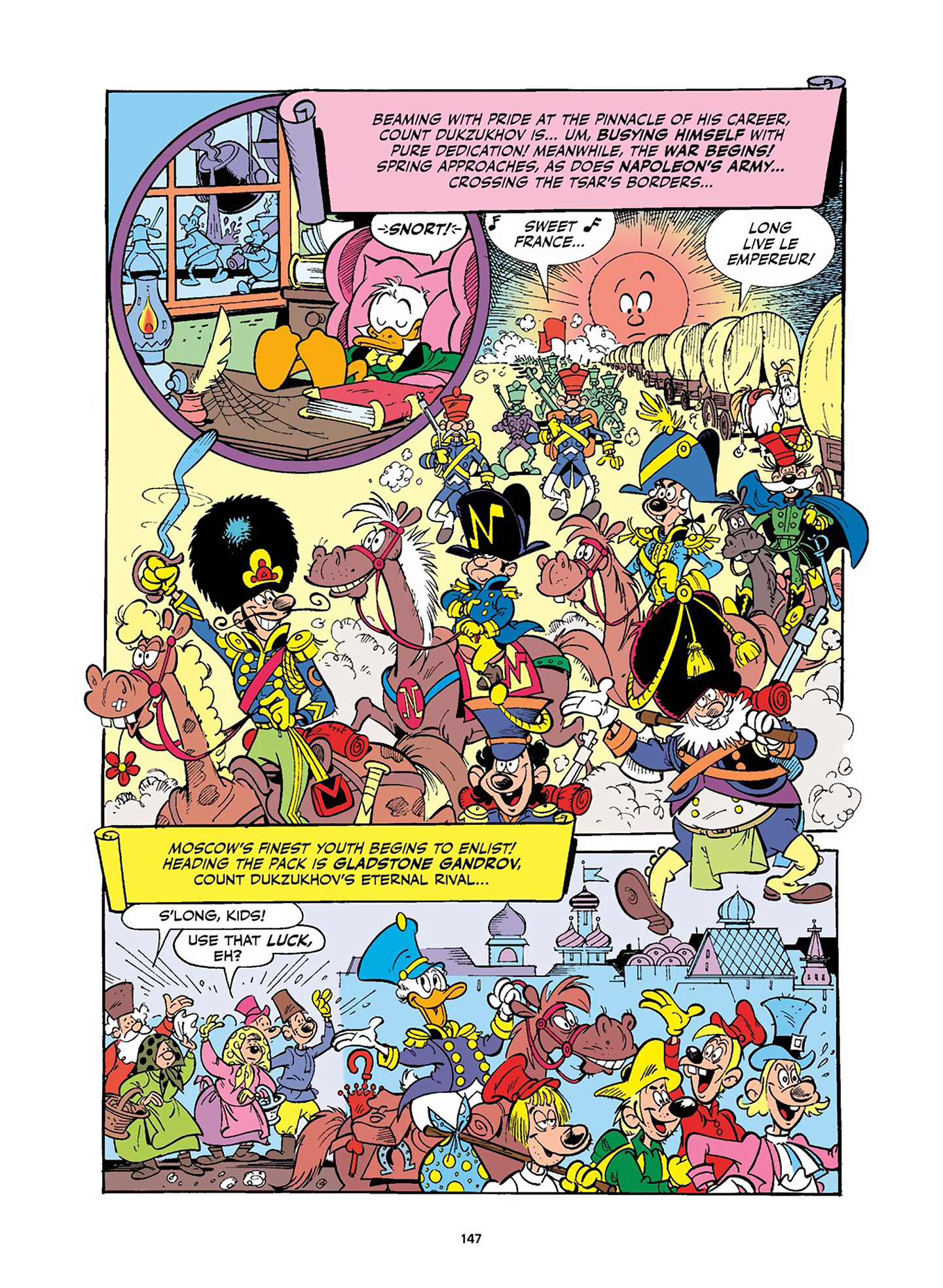 Uncle Scrooge and Donald Duck in Les Misérables and War and Peace (2023) issue 1 - Page 147