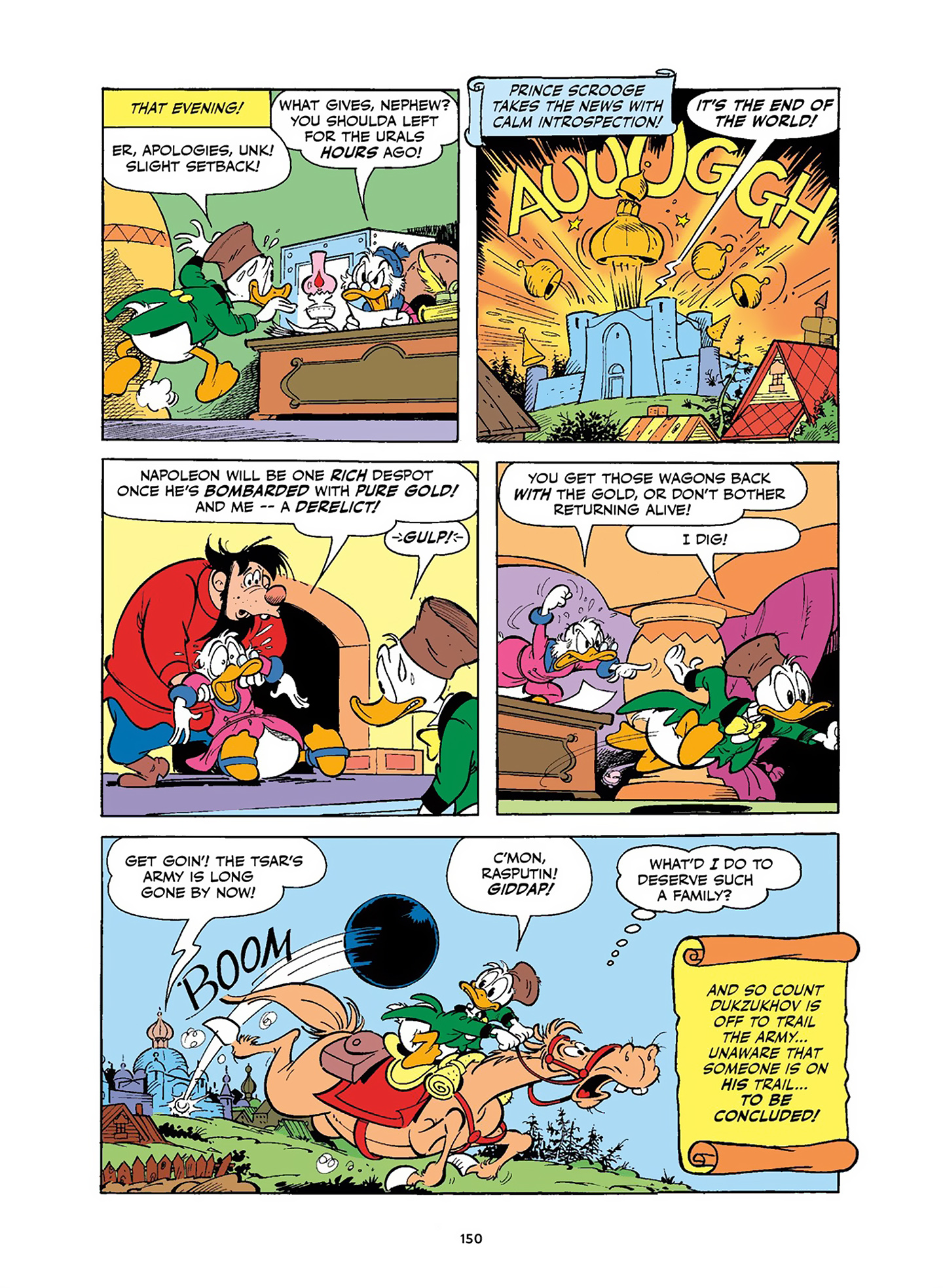 Uncle Scrooge and Donald Duck in Les Misérables and War and Peace (2023) issue 1 - Page 150