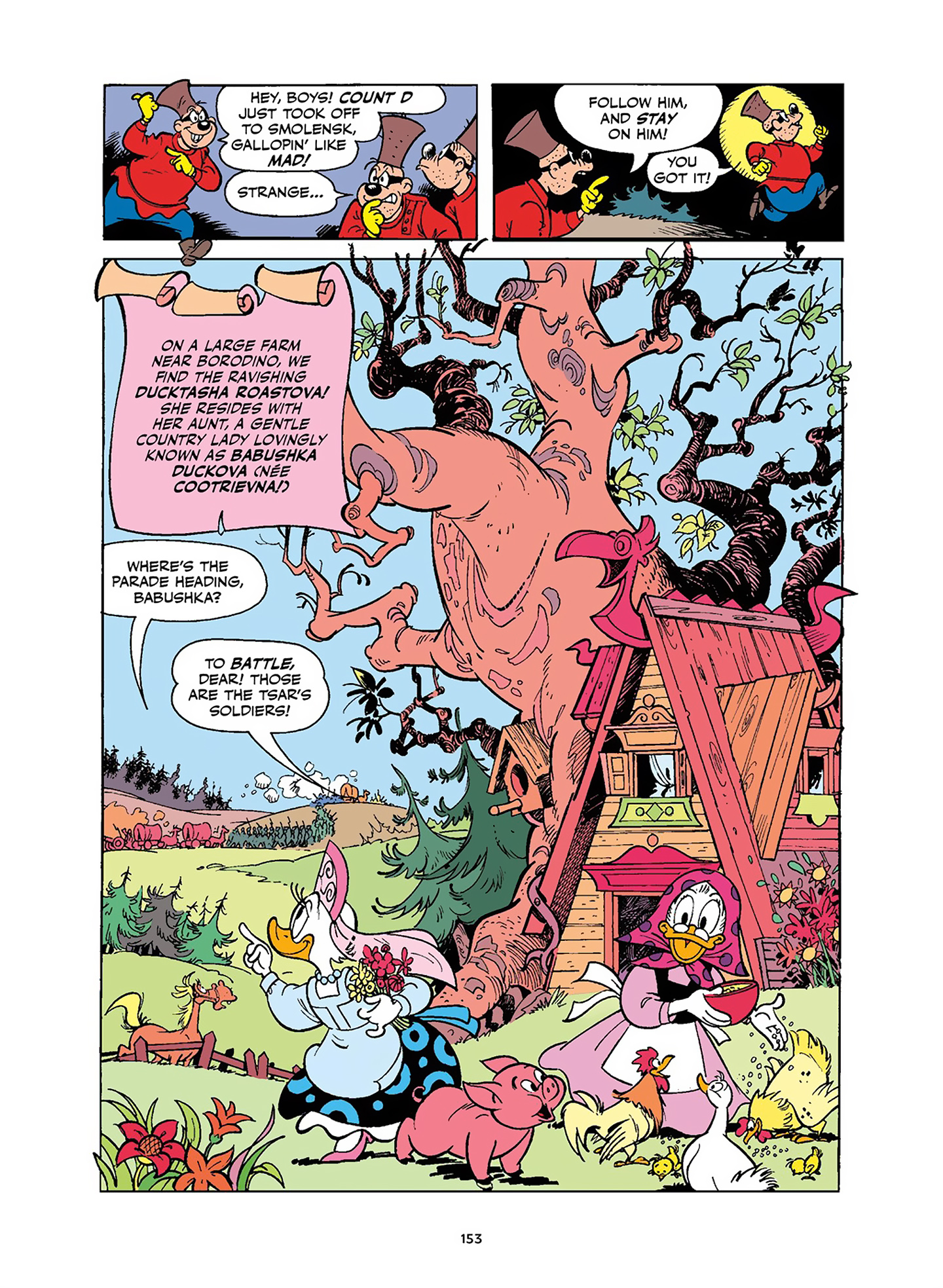 Uncle Scrooge and Donald Duck in Les Misérables and War and Peace (2023) issue 1 - Page 153