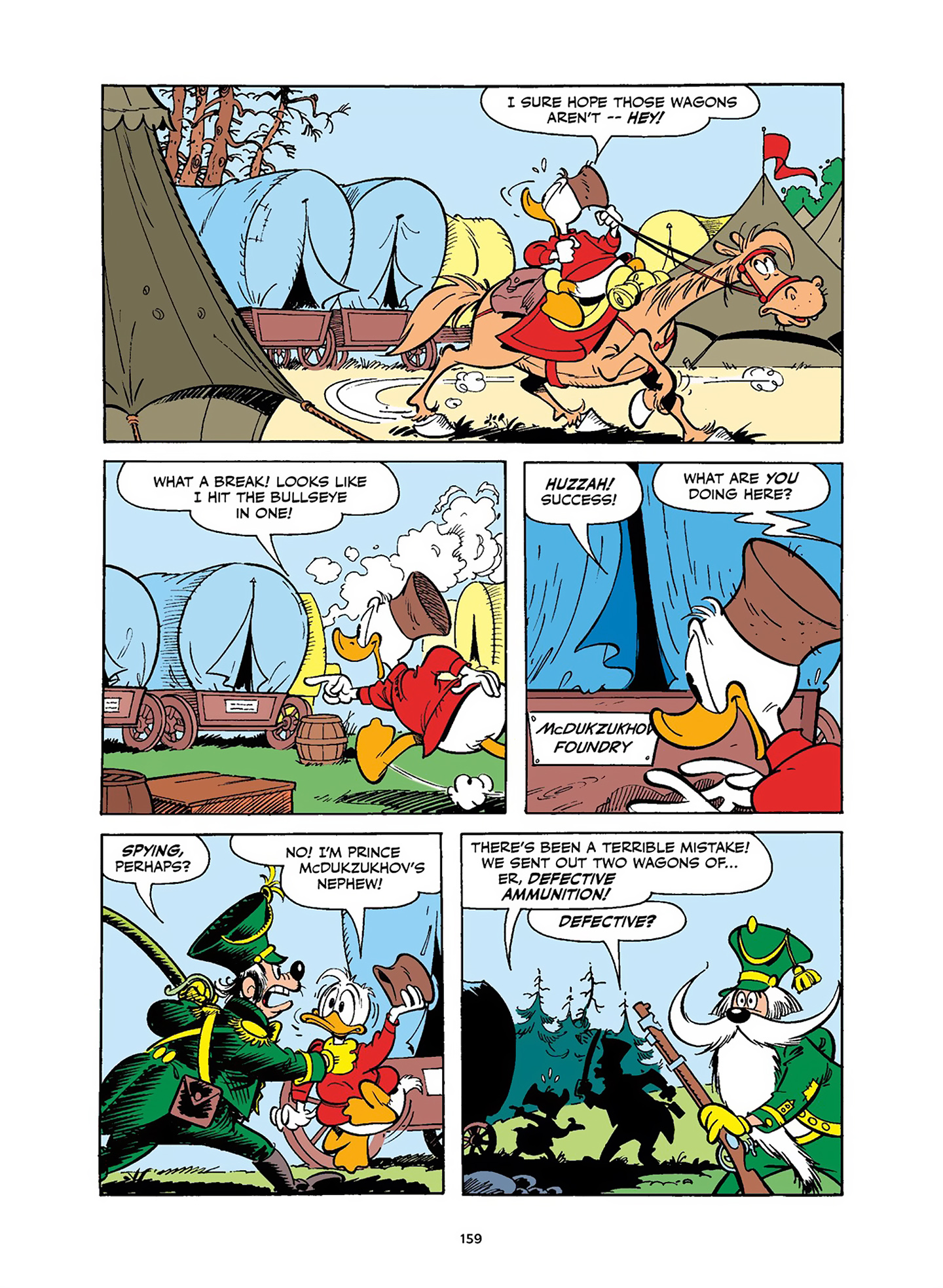 Uncle Scrooge and Donald Duck in Les Misérables and War and Peace (2023) issue 1 - Page 159