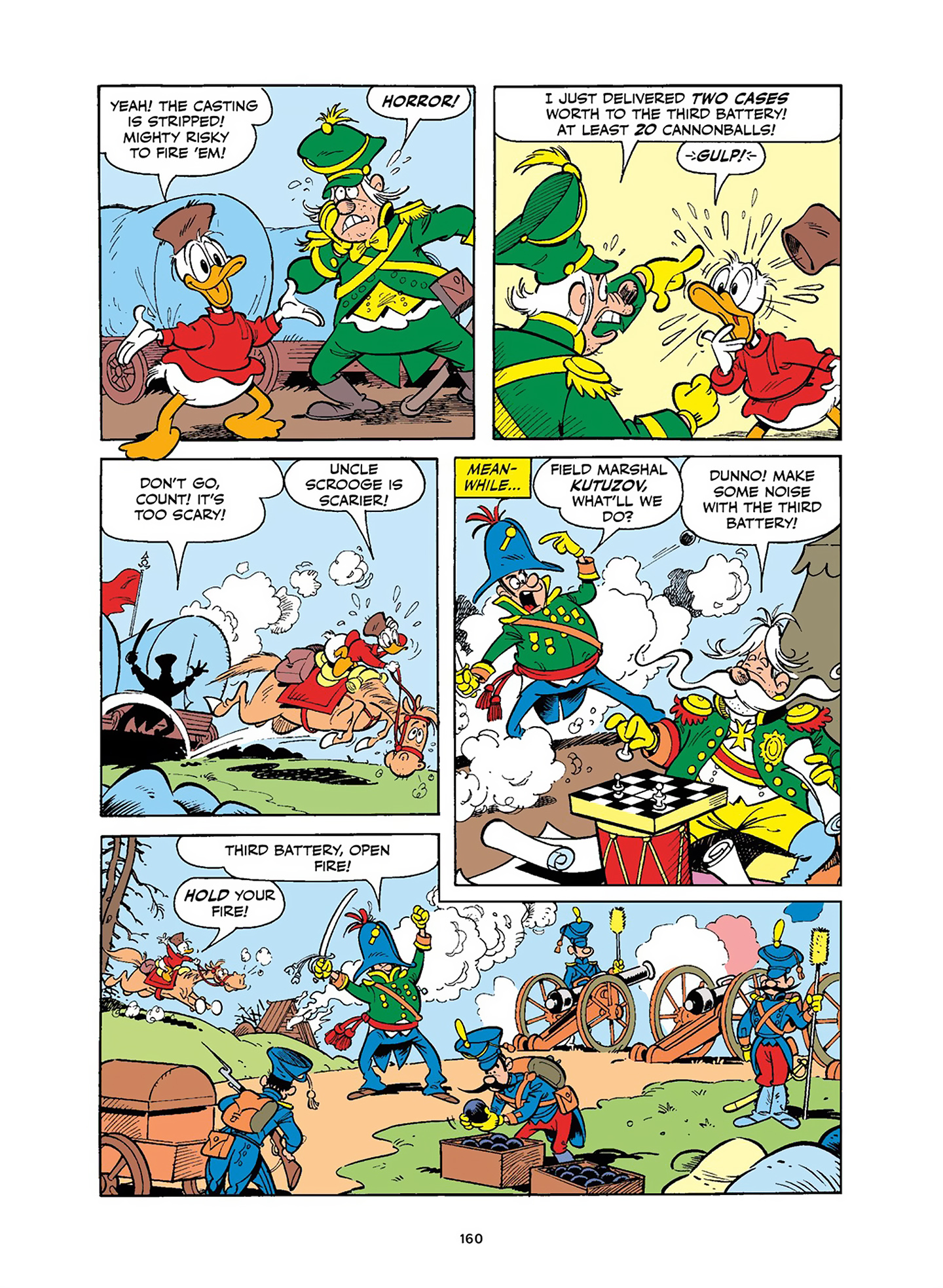 Uncle Scrooge and Donald Duck in Les Misérables and War and Peace (2023) issue 1 - Page 160