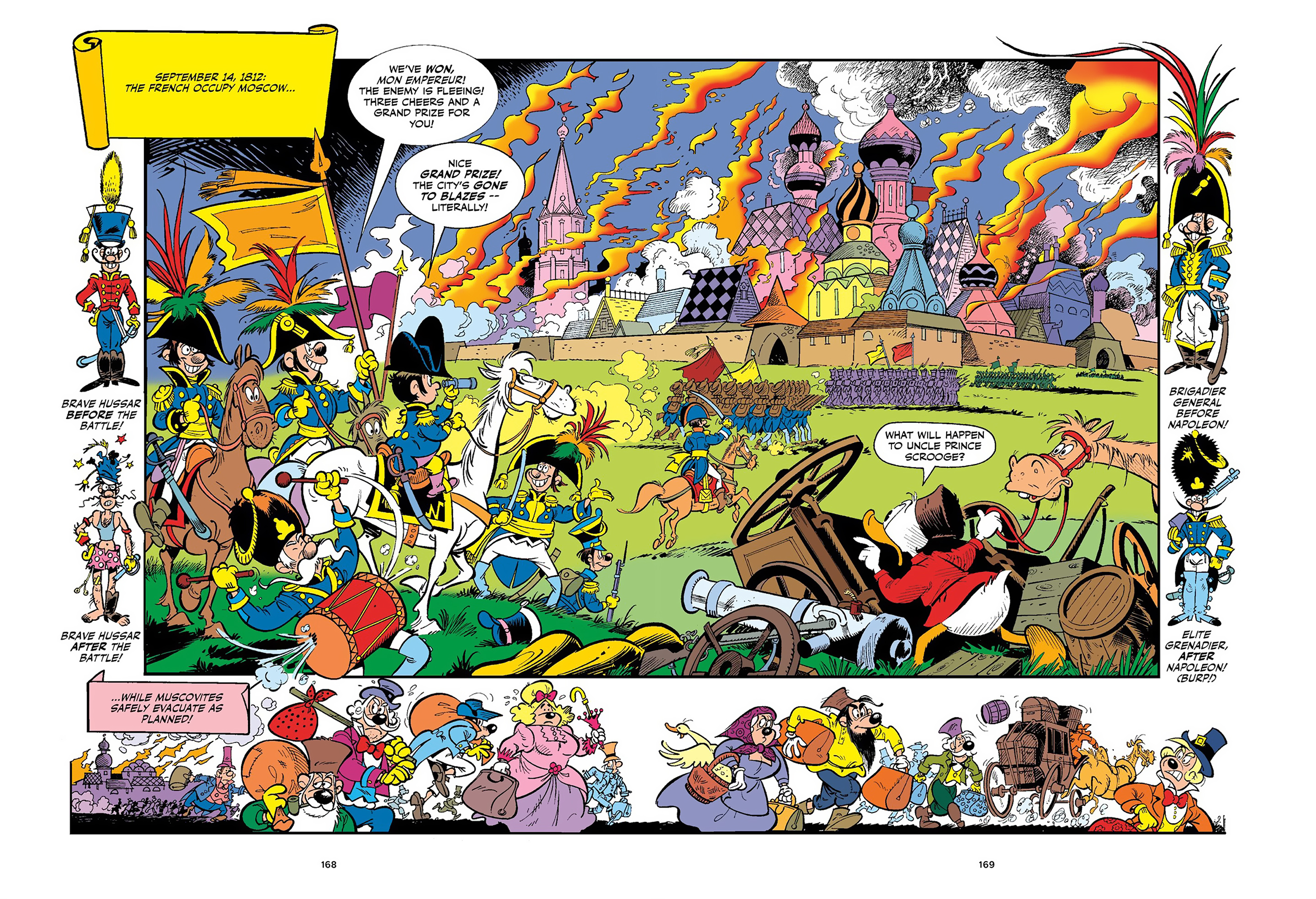 Uncle Scrooge and Donald Duck in Les Misérables and War and Peace (2023) issue 1 - Page 167