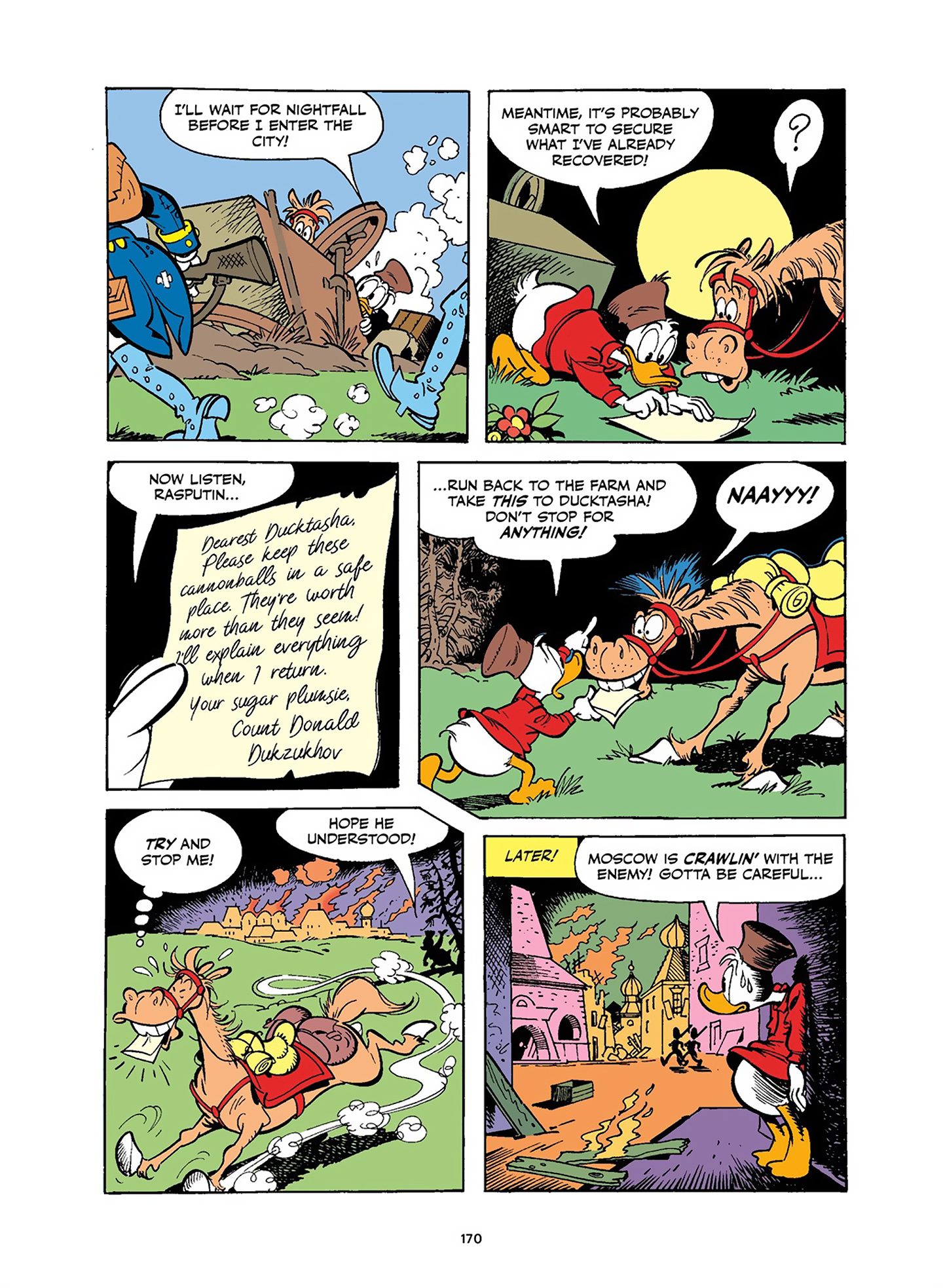 Uncle Scrooge and Donald Duck in Les Misérables and War and Peace (2023) issue 1 - Page 168