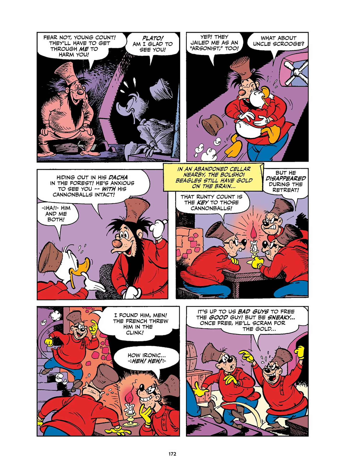 Uncle Scrooge and Donald Duck in Les Misérables and War and Peace (2023) issue 1 - Page 170