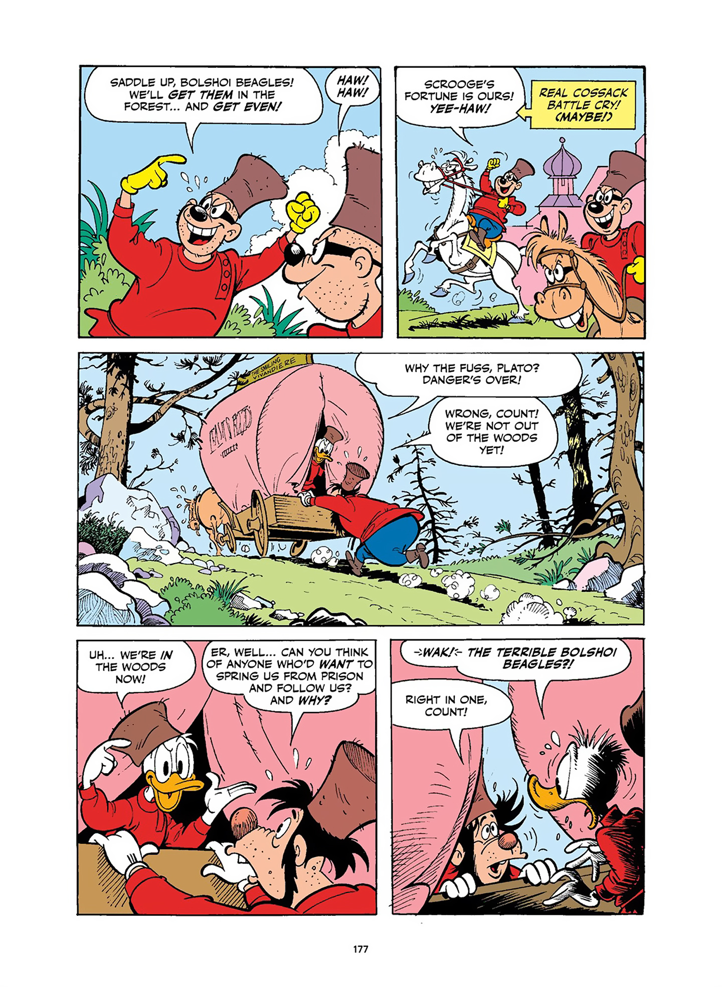 Uncle Scrooge and Donald Duck in Les Misérables and War and Peace (2023) issue 1 - Page 175