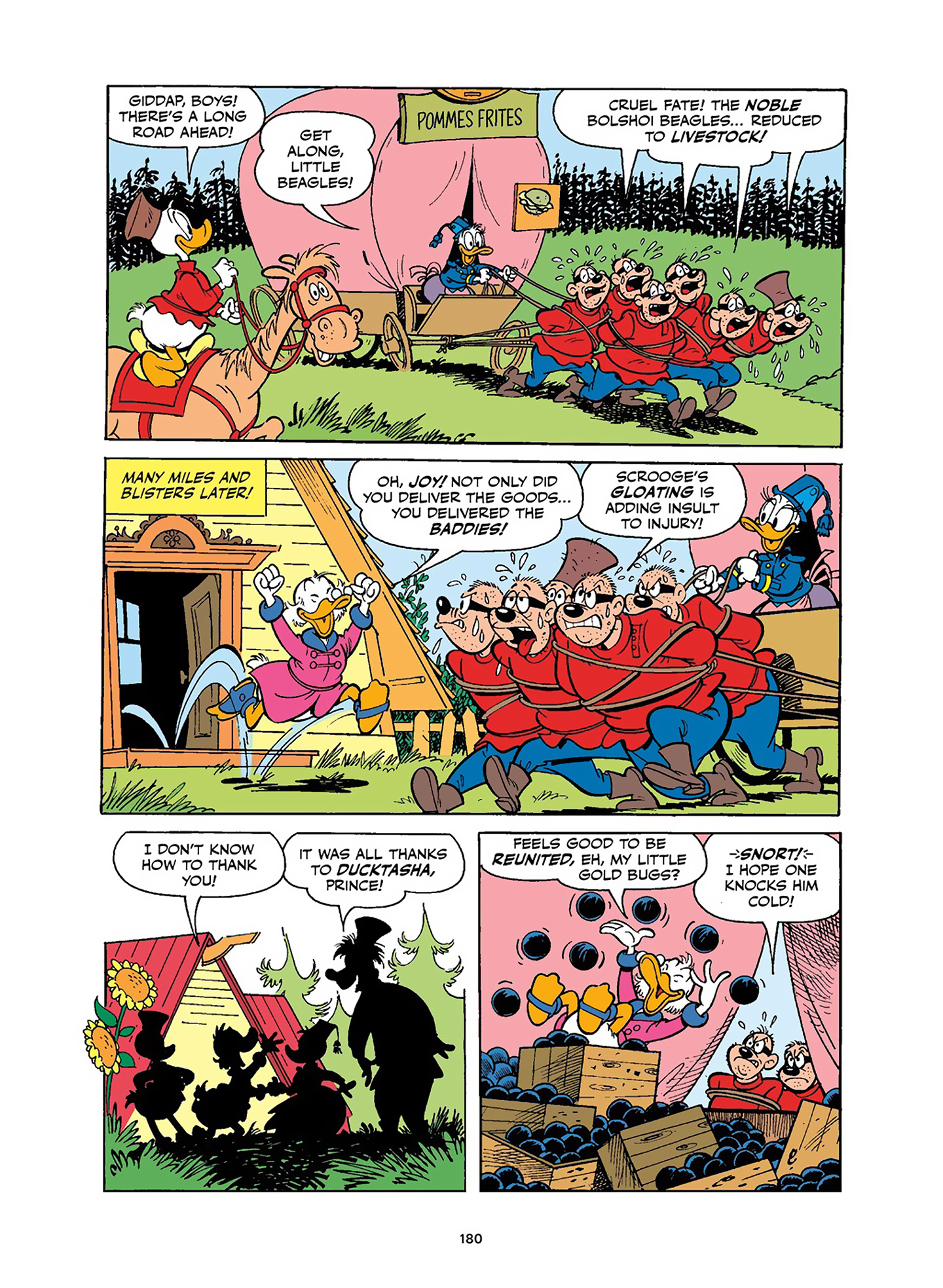 Uncle Scrooge and Donald Duck in Les Misérables and War and Peace (2023) issue 1 - Page 178