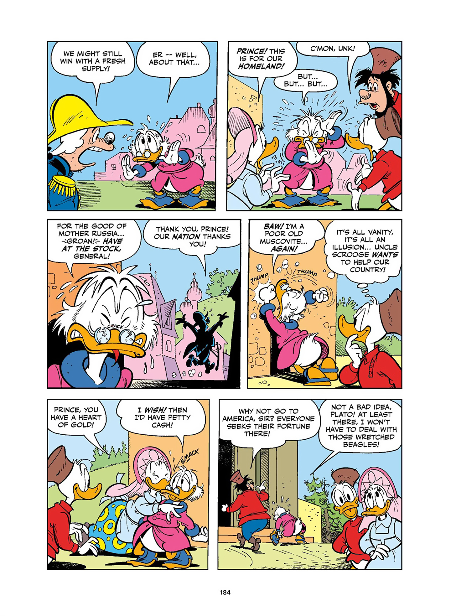 Uncle Scrooge and Donald Duck in Les Misérables and War and Peace (2023) issue 1 - Page 182