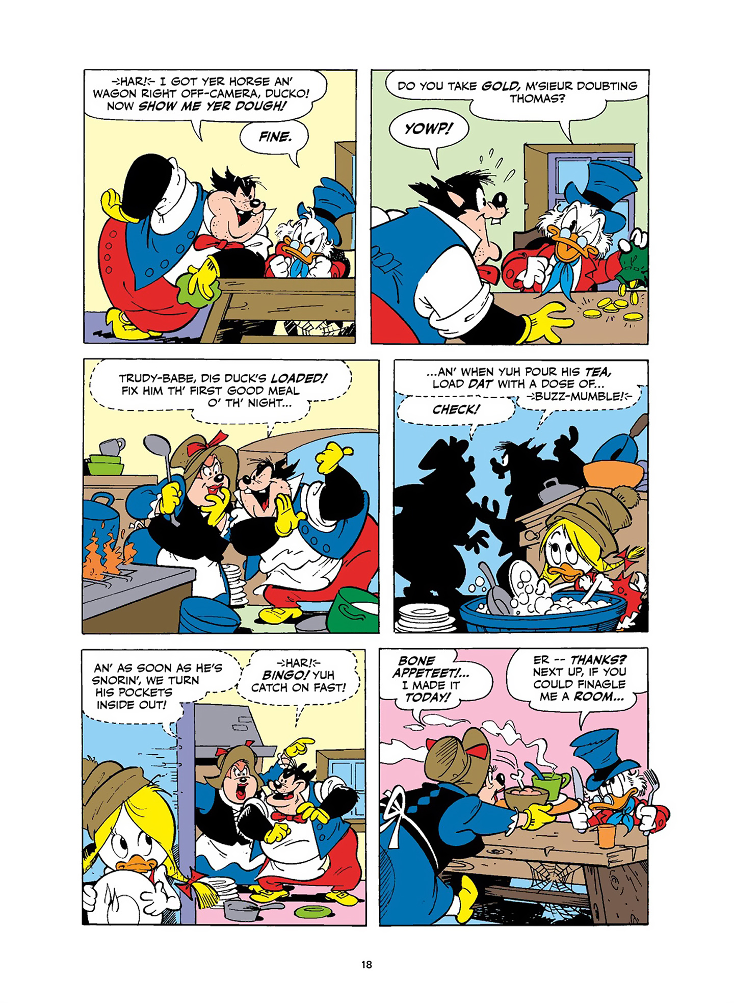 Uncle Scrooge and Donald Duck in Les Misérables and War and Peace (2023) issue 1 - Page 19