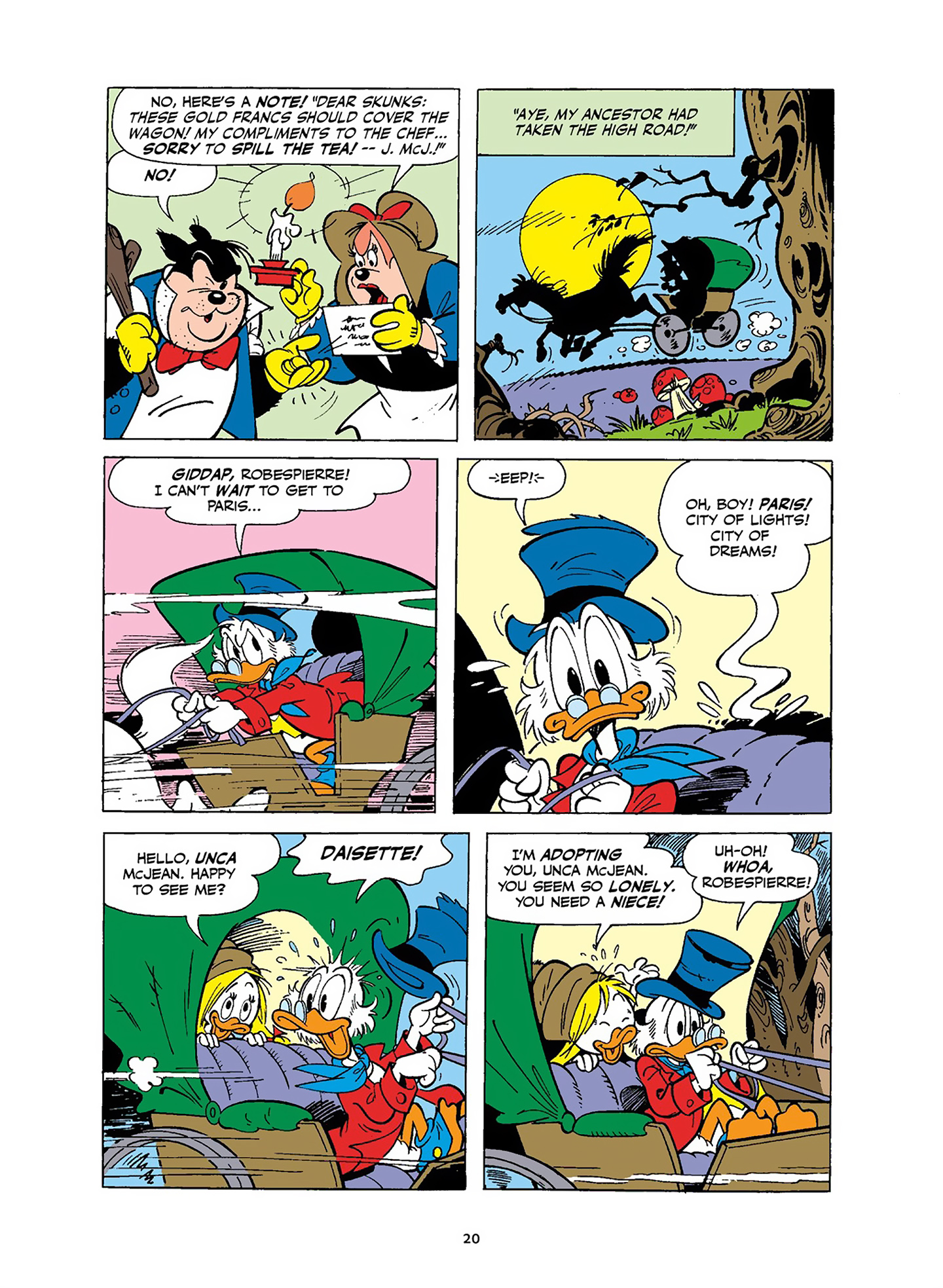 Uncle Scrooge and Donald Duck in Les Misérables and War and Peace (2023) issue 1 - Page 21