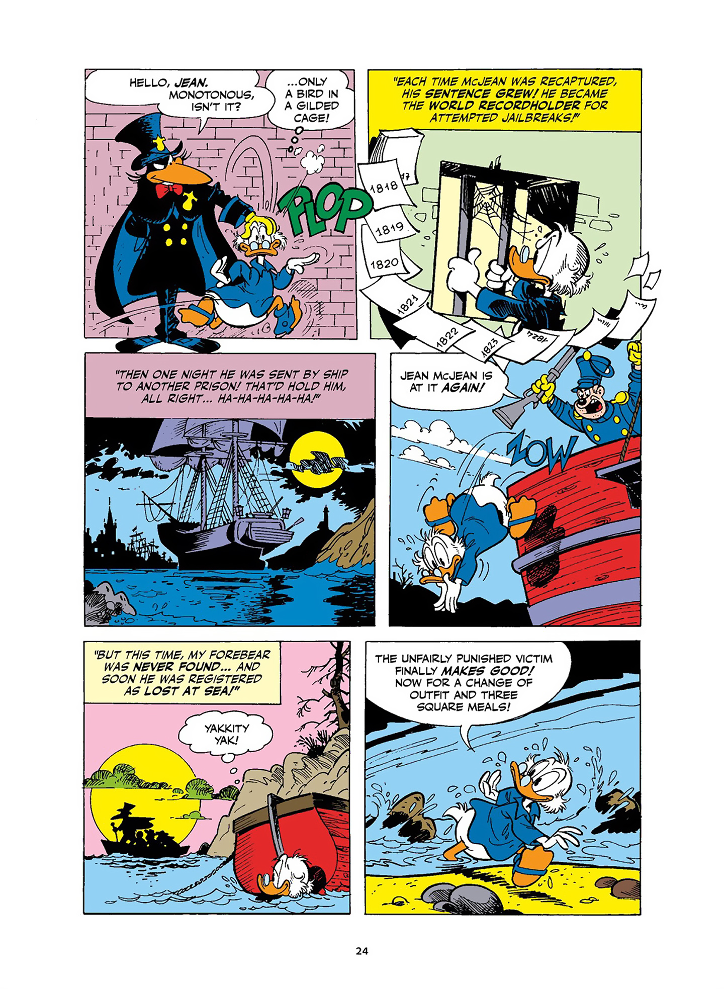 Uncle Scrooge and Donald Duck in Les Misérables and War and Peace (2023) issue 1 - Page 25