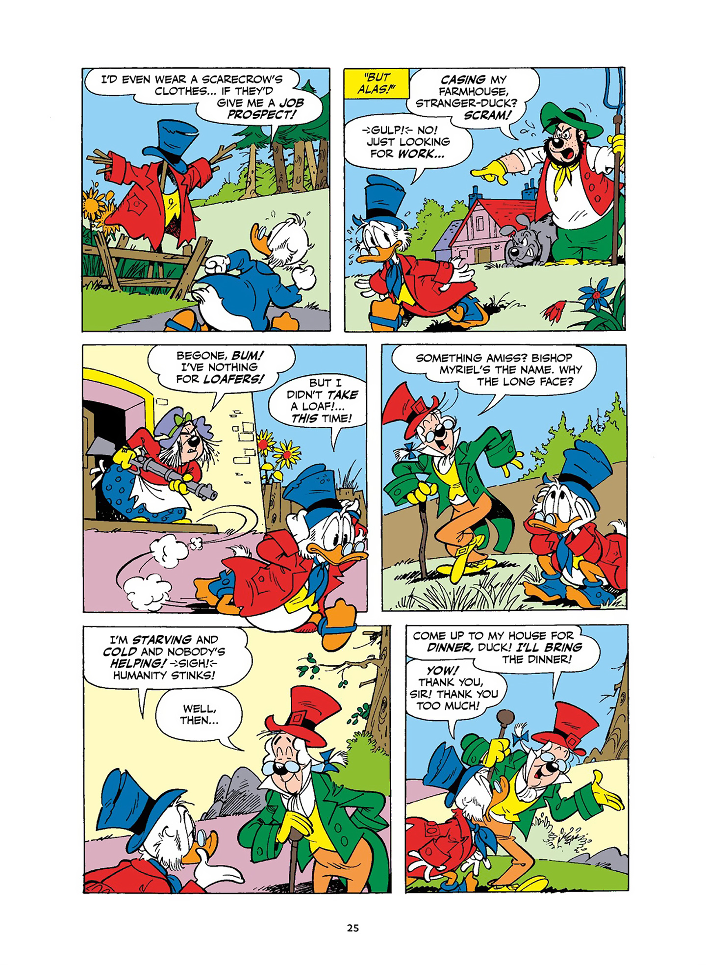 Uncle Scrooge and Donald Duck in Les Misérables and War and Peace (2023) issue 1 - Page 26