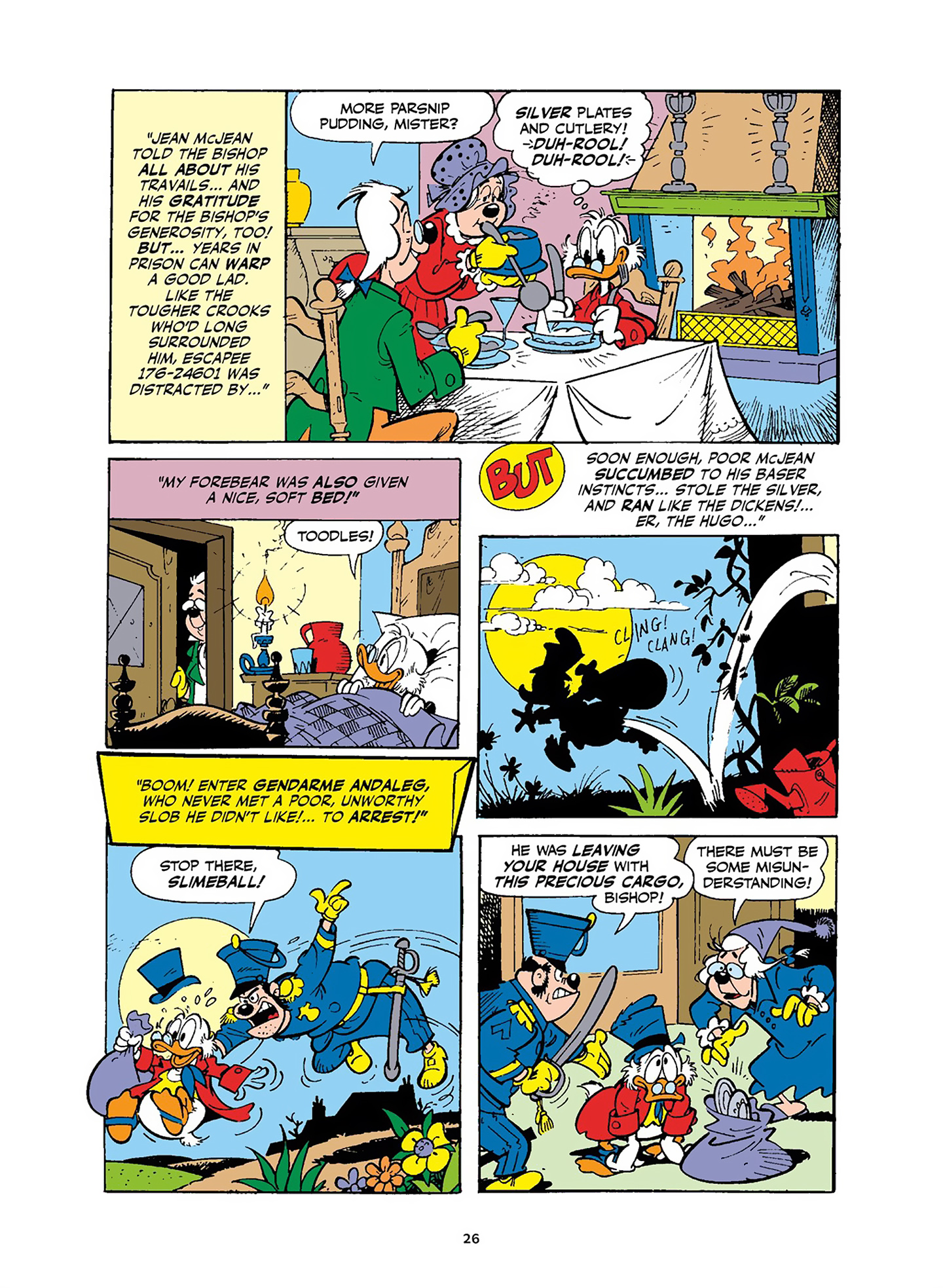 Uncle Scrooge and Donald Duck in Les Misérables and War and Peace (2023) issue 1 - Page 27