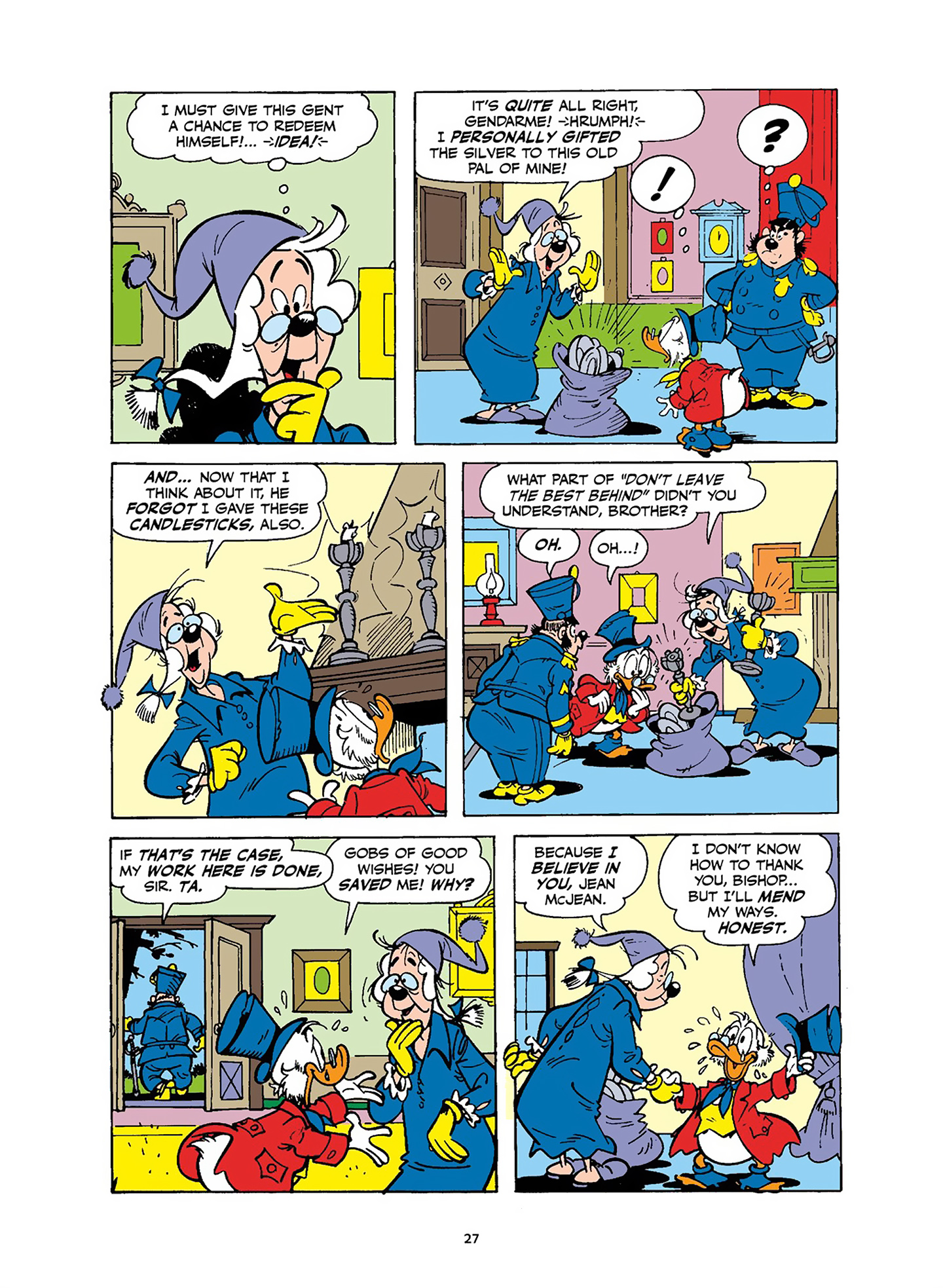 Uncle Scrooge and Donald Duck in Les Misérables and War and Peace (2023) issue 1 - Page 28