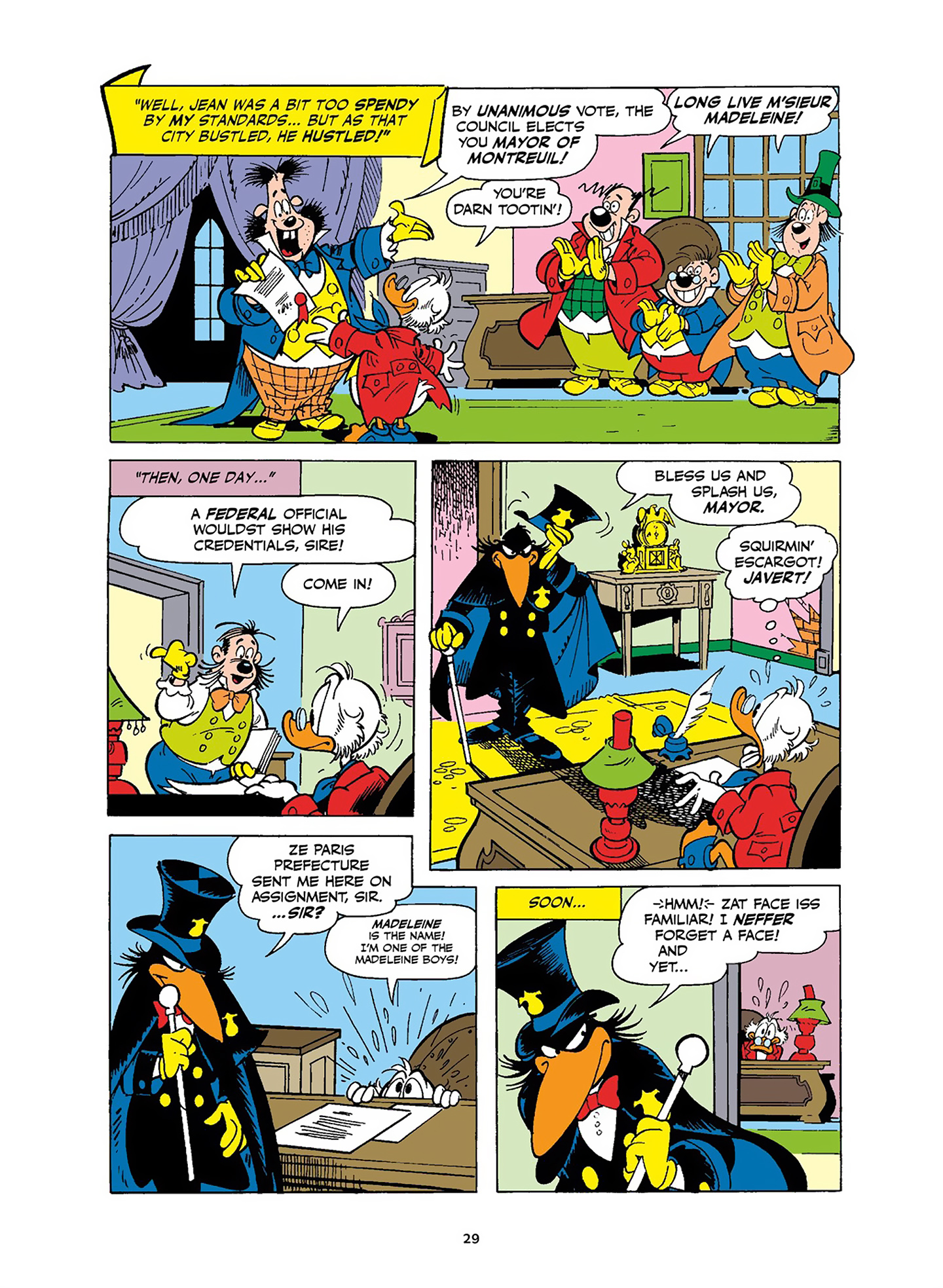 Uncle Scrooge and Donald Duck in Les Misérables and War and Peace (2023) issue 1 - Page 30