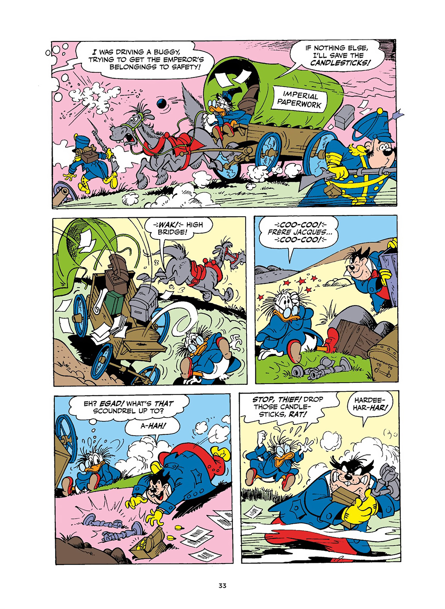 Uncle Scrooge and Donald Duck in Les Misérables and War and Peace (2023) issue 1 - Page 34