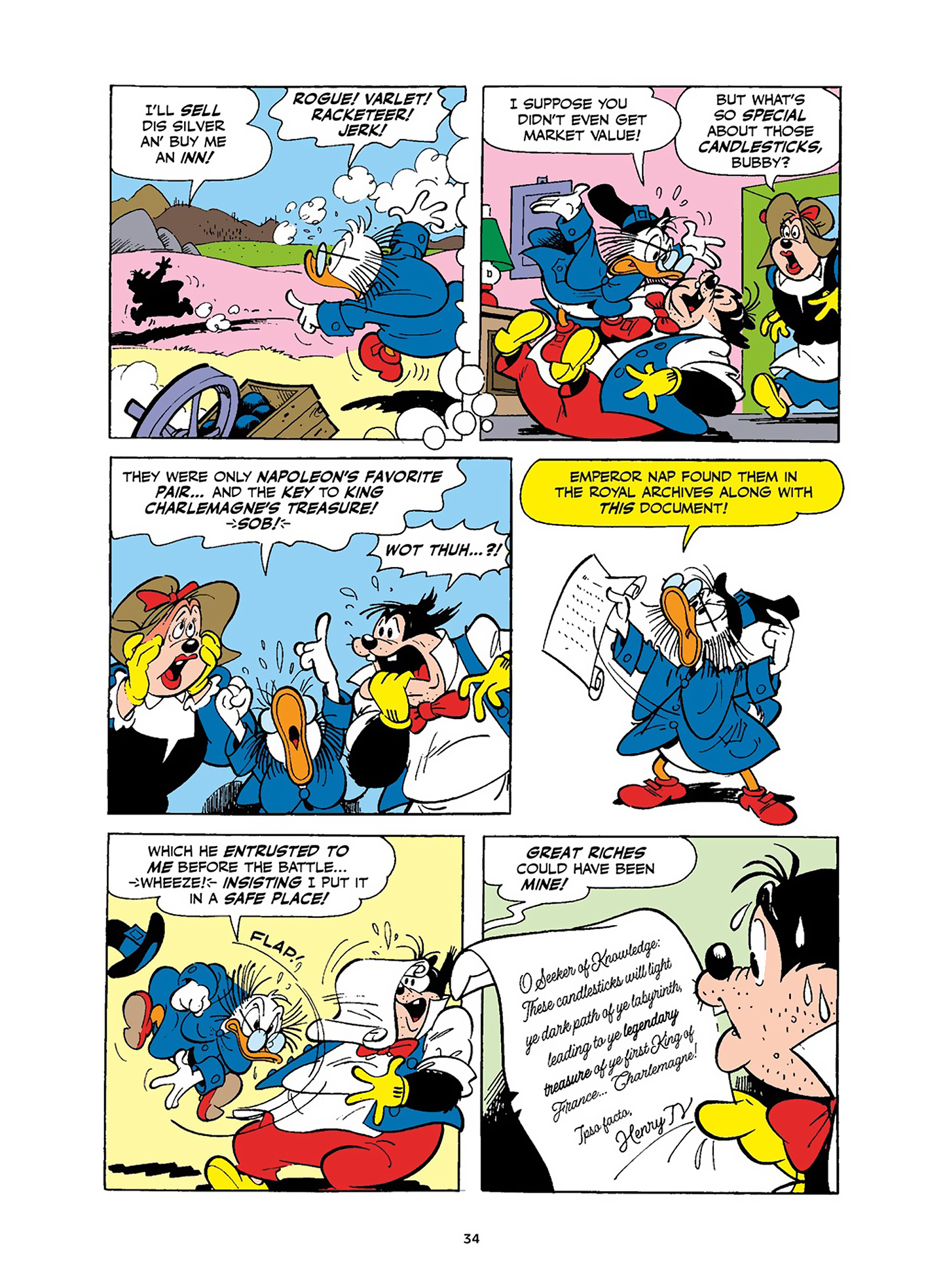 Uncle Scrooge and Donald Duck in Les Misérables and War and Peace (2023) issue 1 - Page 35