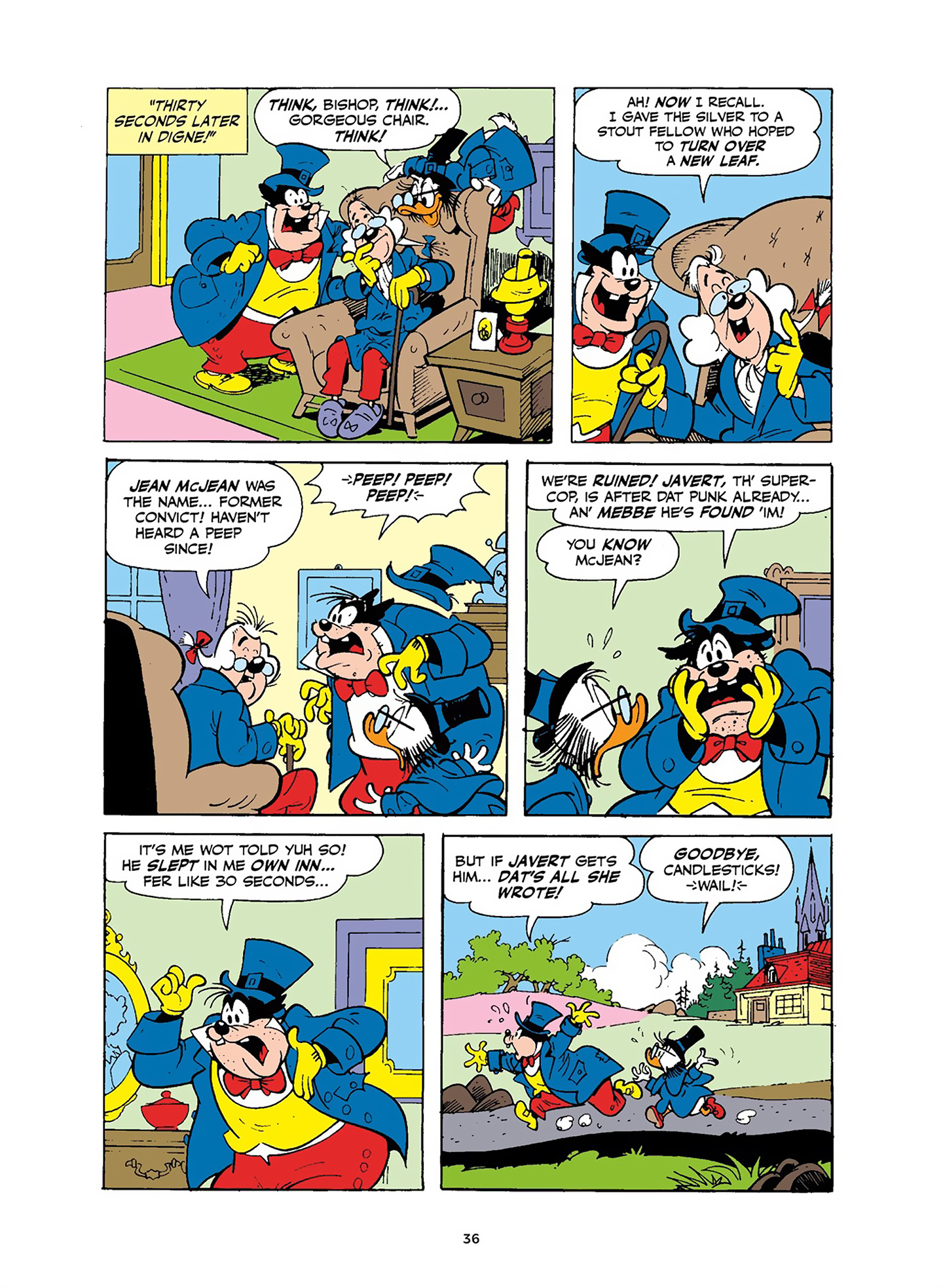 Uncle Scrooge and Donald Duck in Les Misérables and War and Peace (2023) issue 1 - Page 37