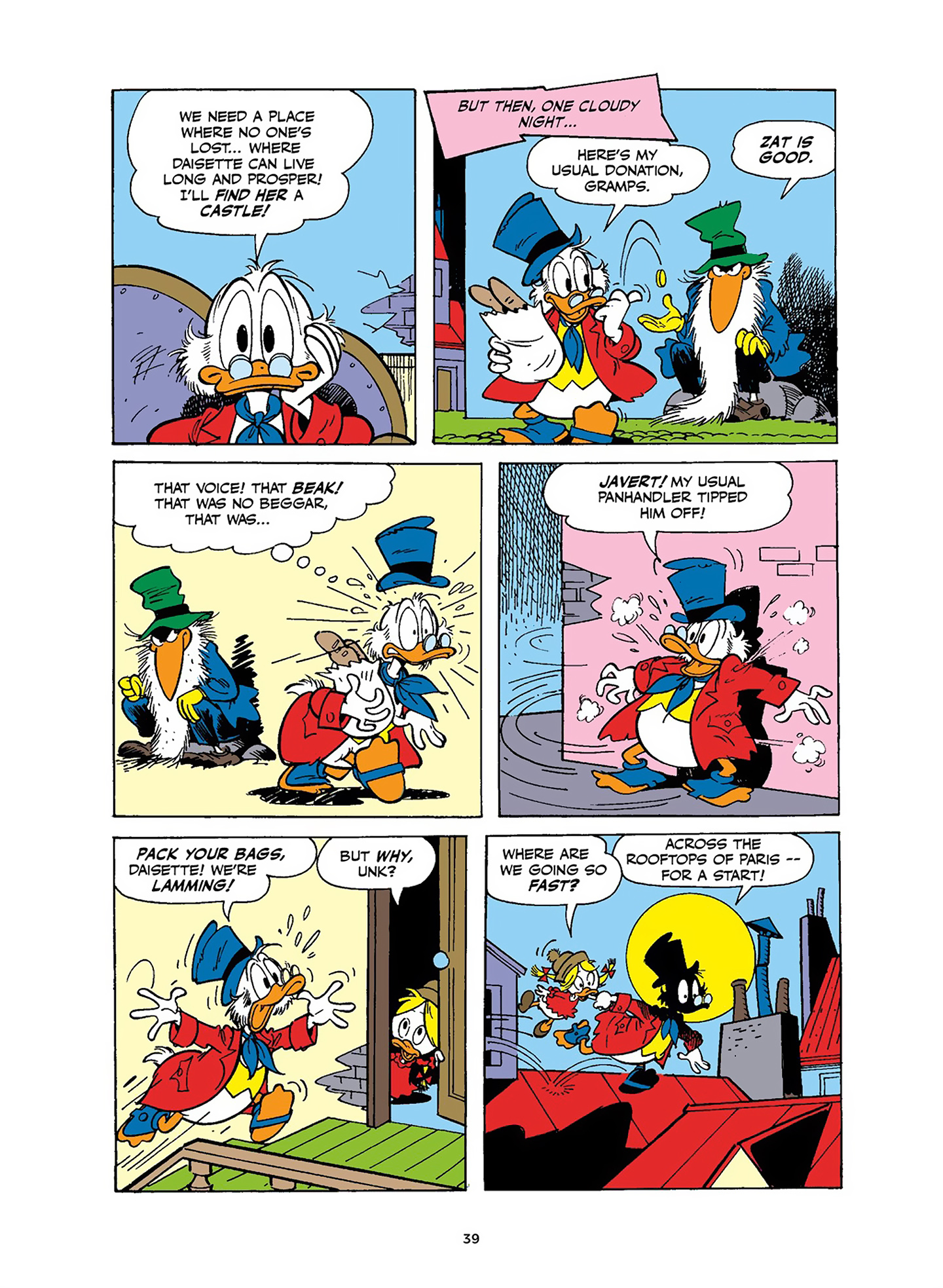 Uncle Scrooge and Donald Duck in Les Misérables and War and Peace (2023) issue 1 - Page 40