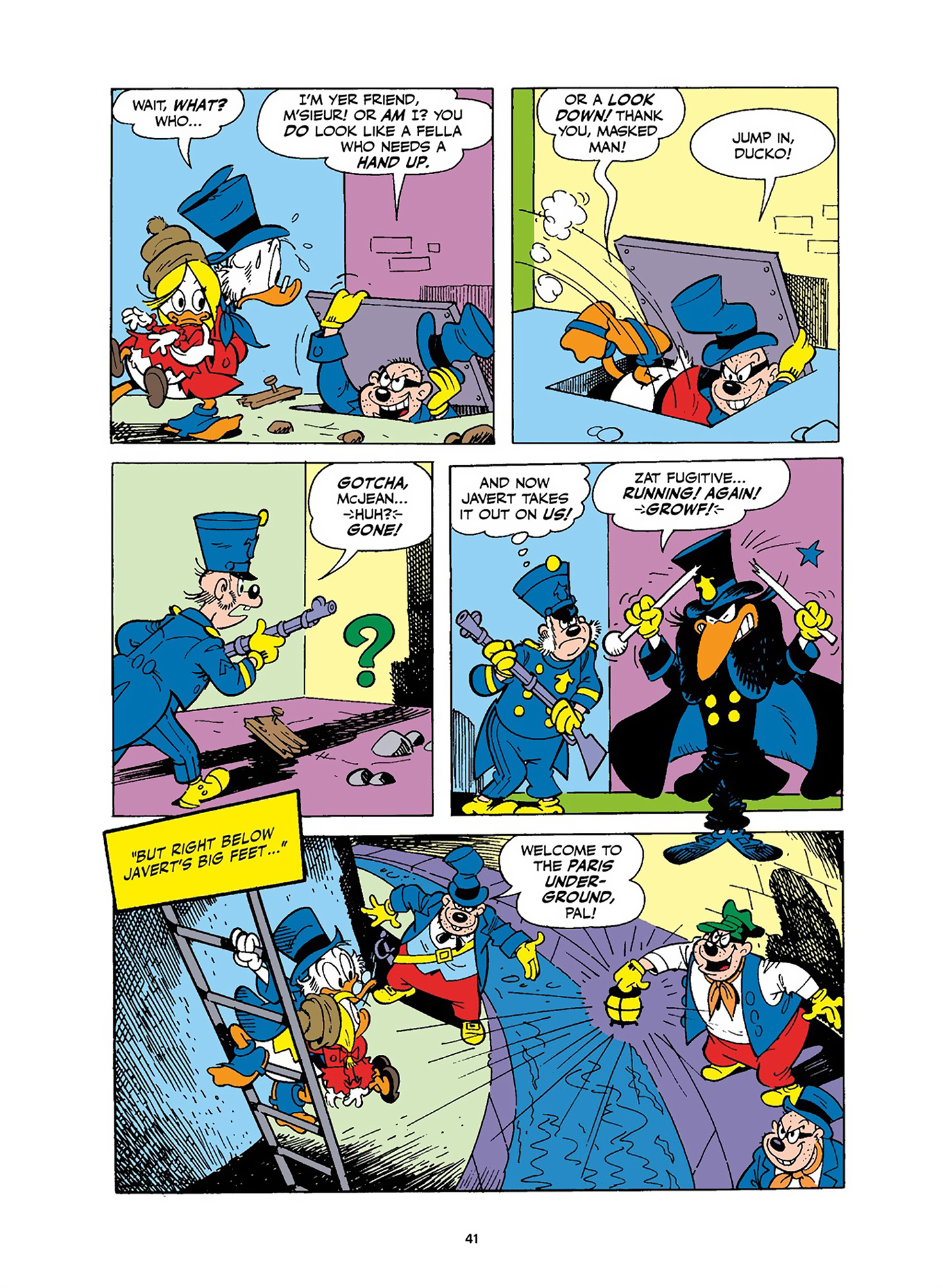 Uncle Scrooge and Donald Duck in Les Misérables and War and Peace (2023) issue 1 - Page 42