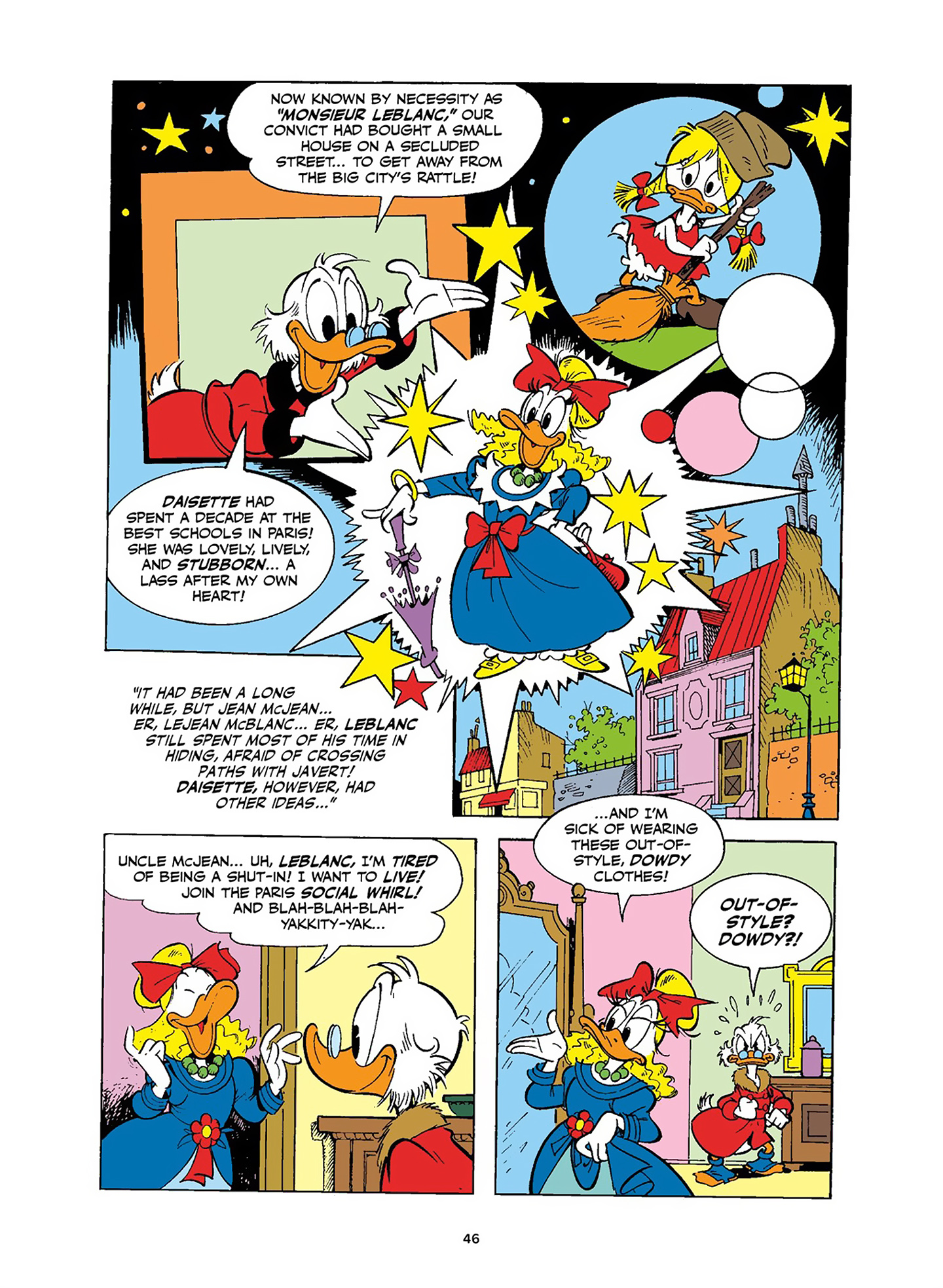 Uncle Scrooge and Donald Duck in Les Misérables and War and Peace (2023) issue 1 - Page 47