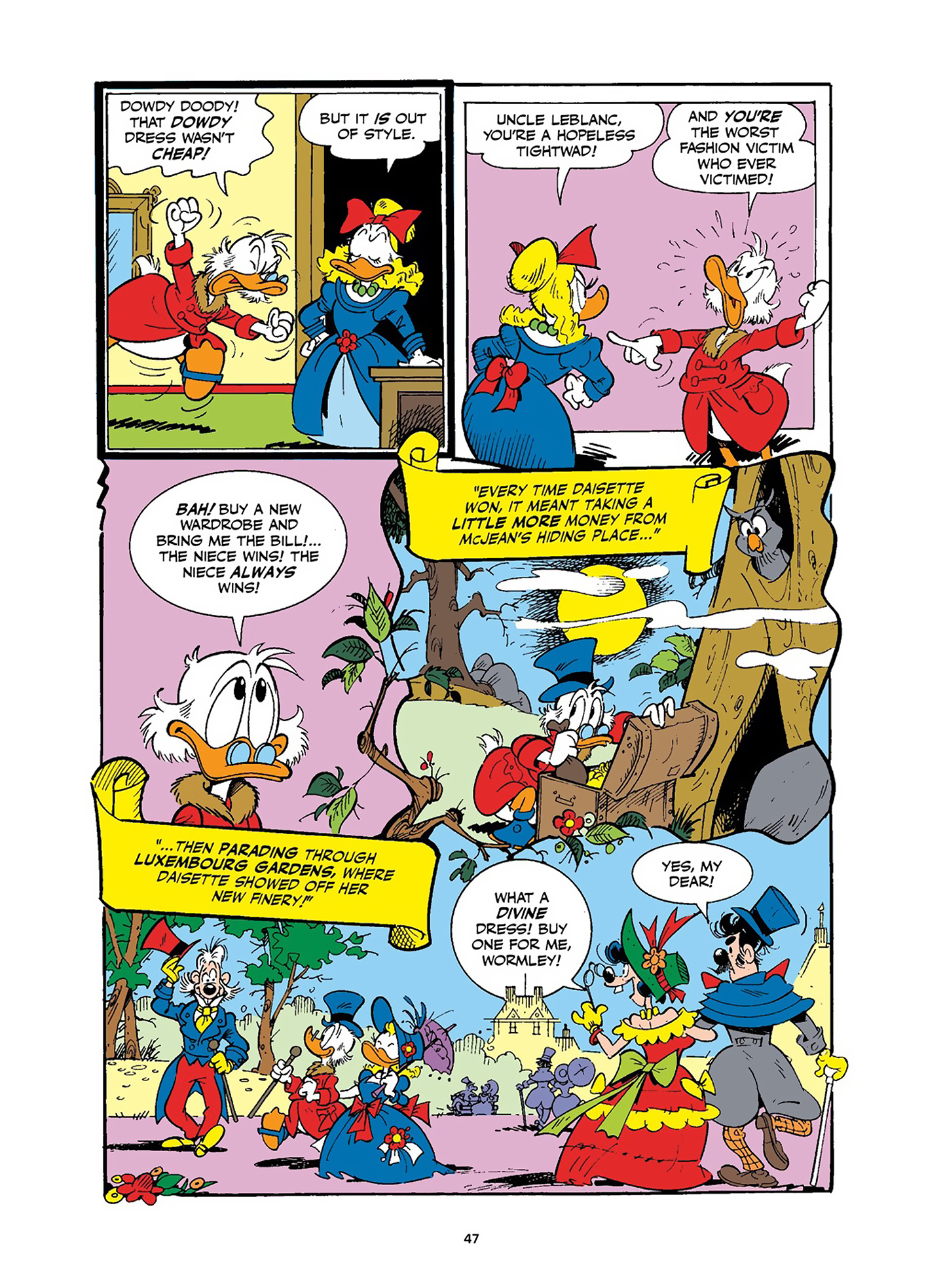 Uncle Scrooge and Donald Duck in Les Misérables and War and Peace (2023) issue 1 - Page 48