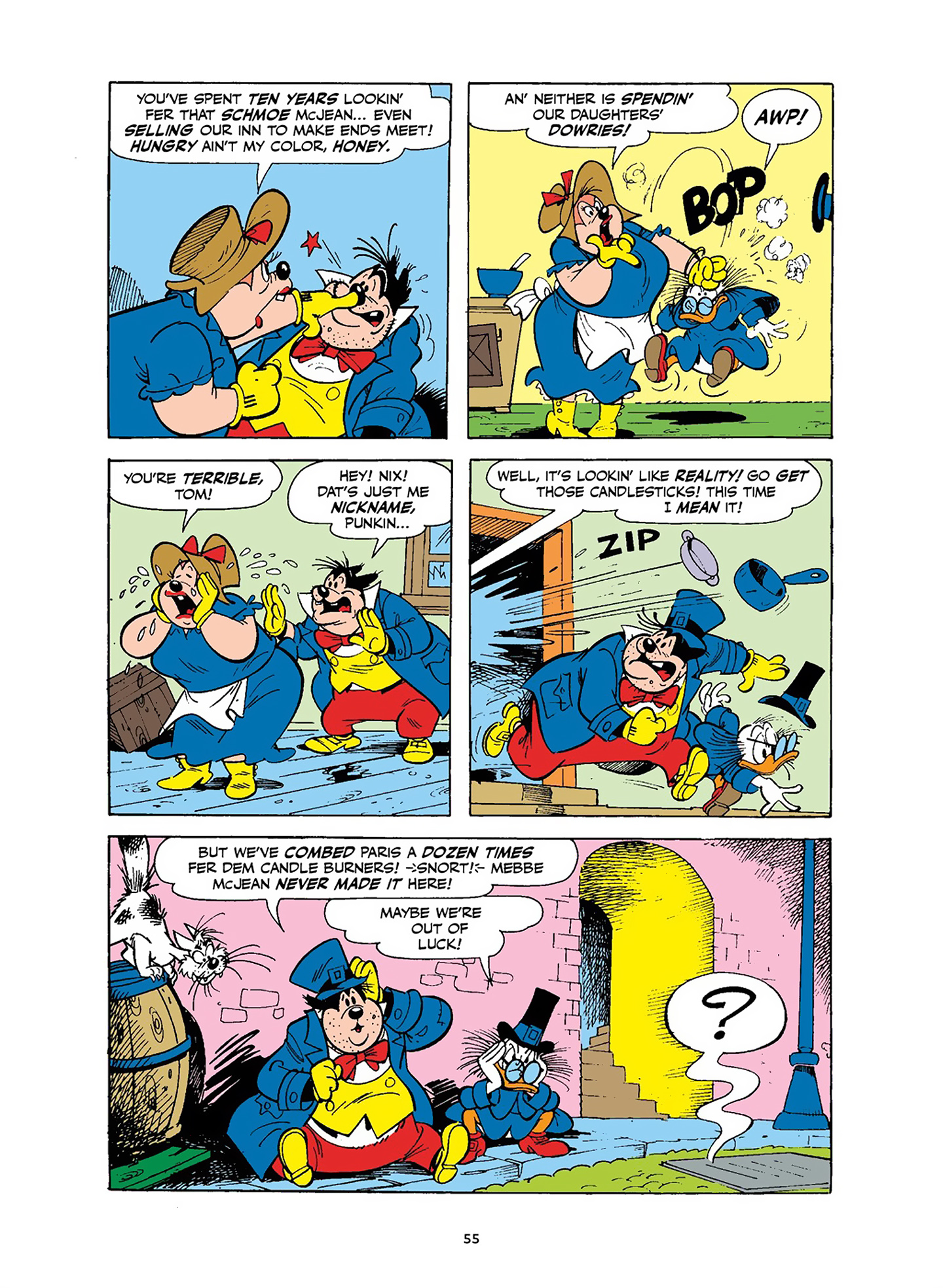 Uncle Scrooge and Donald Duck in Les Misérables and War and Peace (2023) issue 1 - Page 56