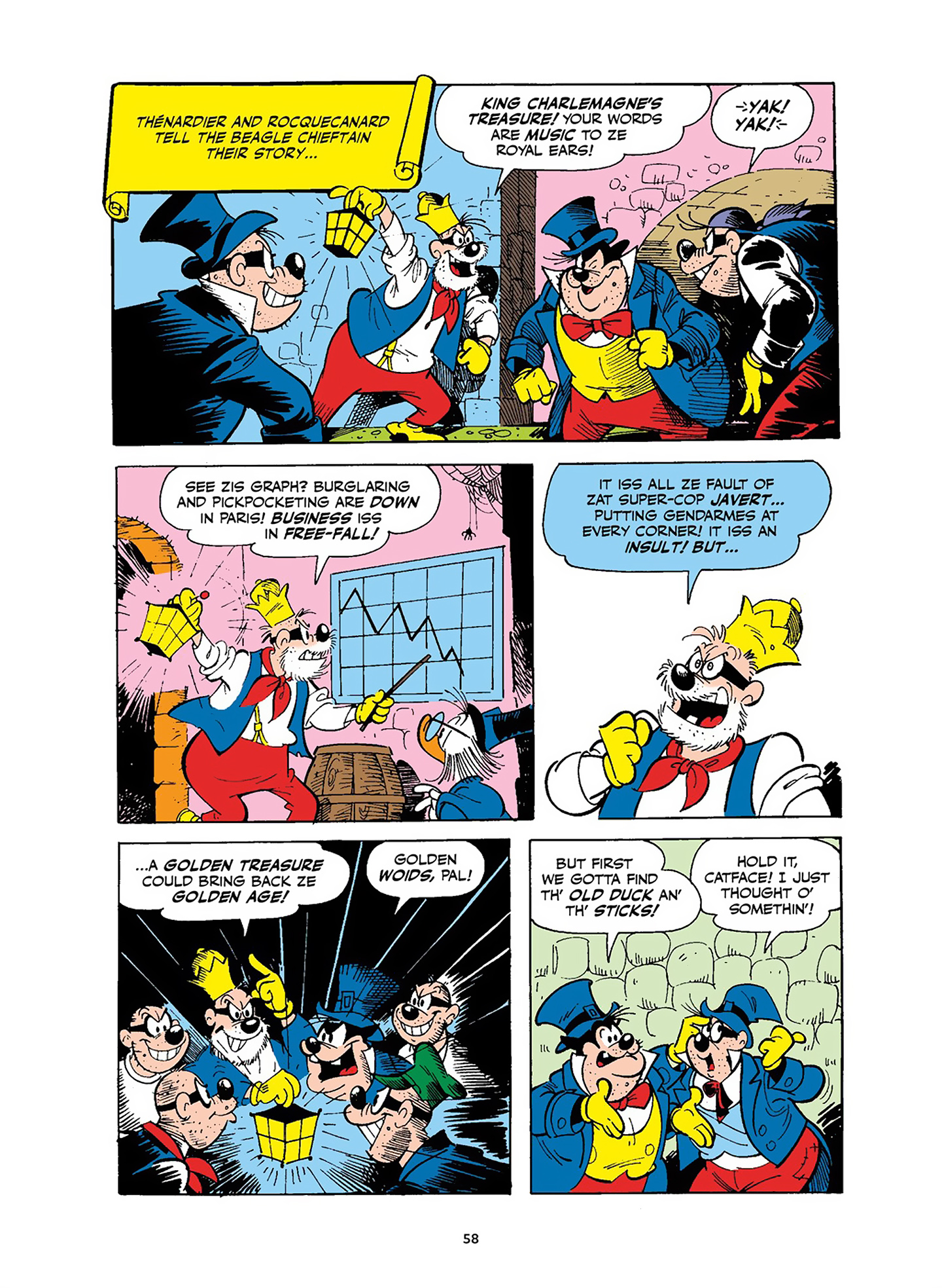 Uncle Scrooge and Donald Duck in Les Misérables and War and Peace (2023) issue 1 - Page 59