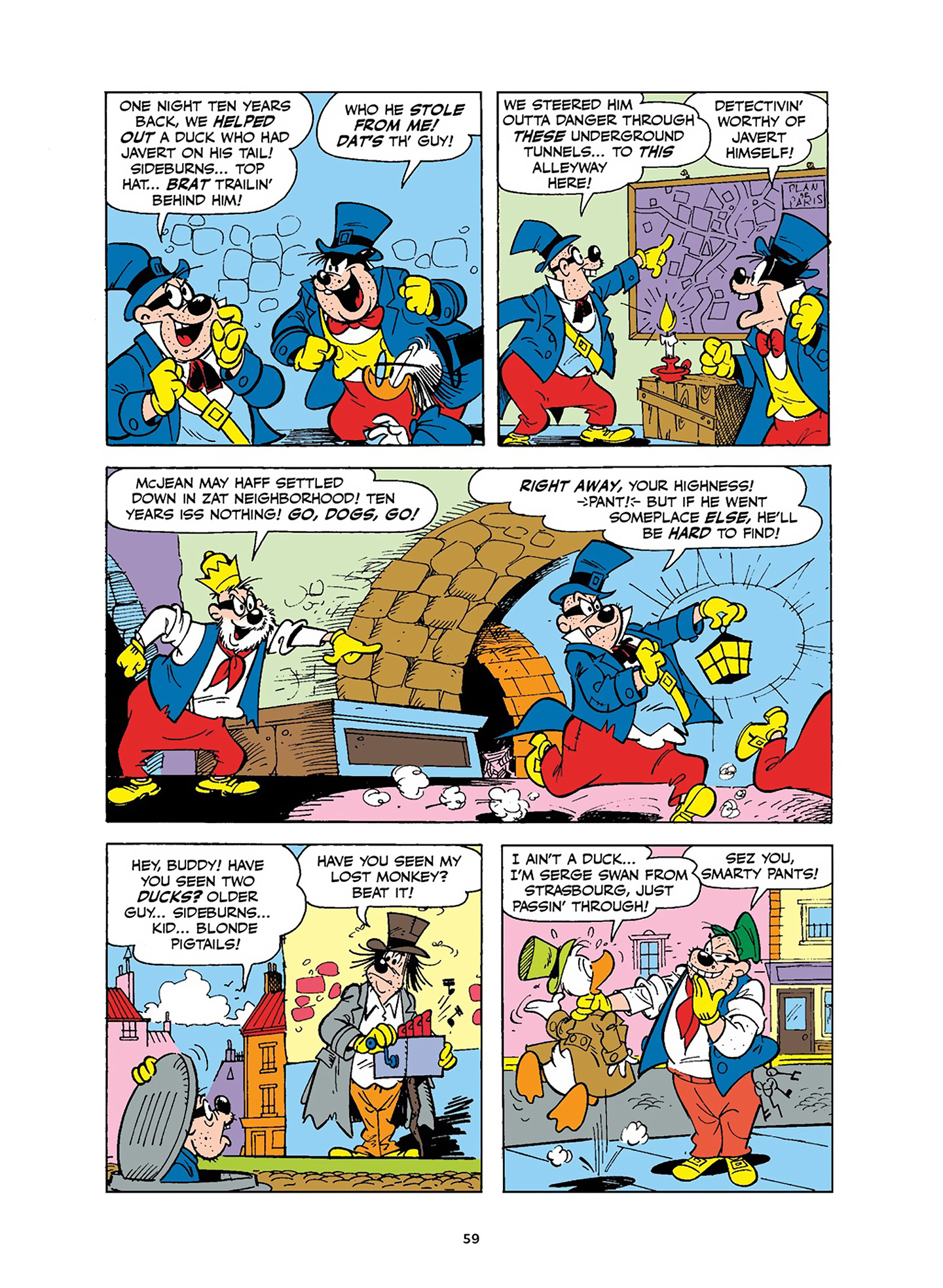 Uncle Scrooge and Donald Duck in Les Misérables and War and Peace (2023) issue 1 - Page 60