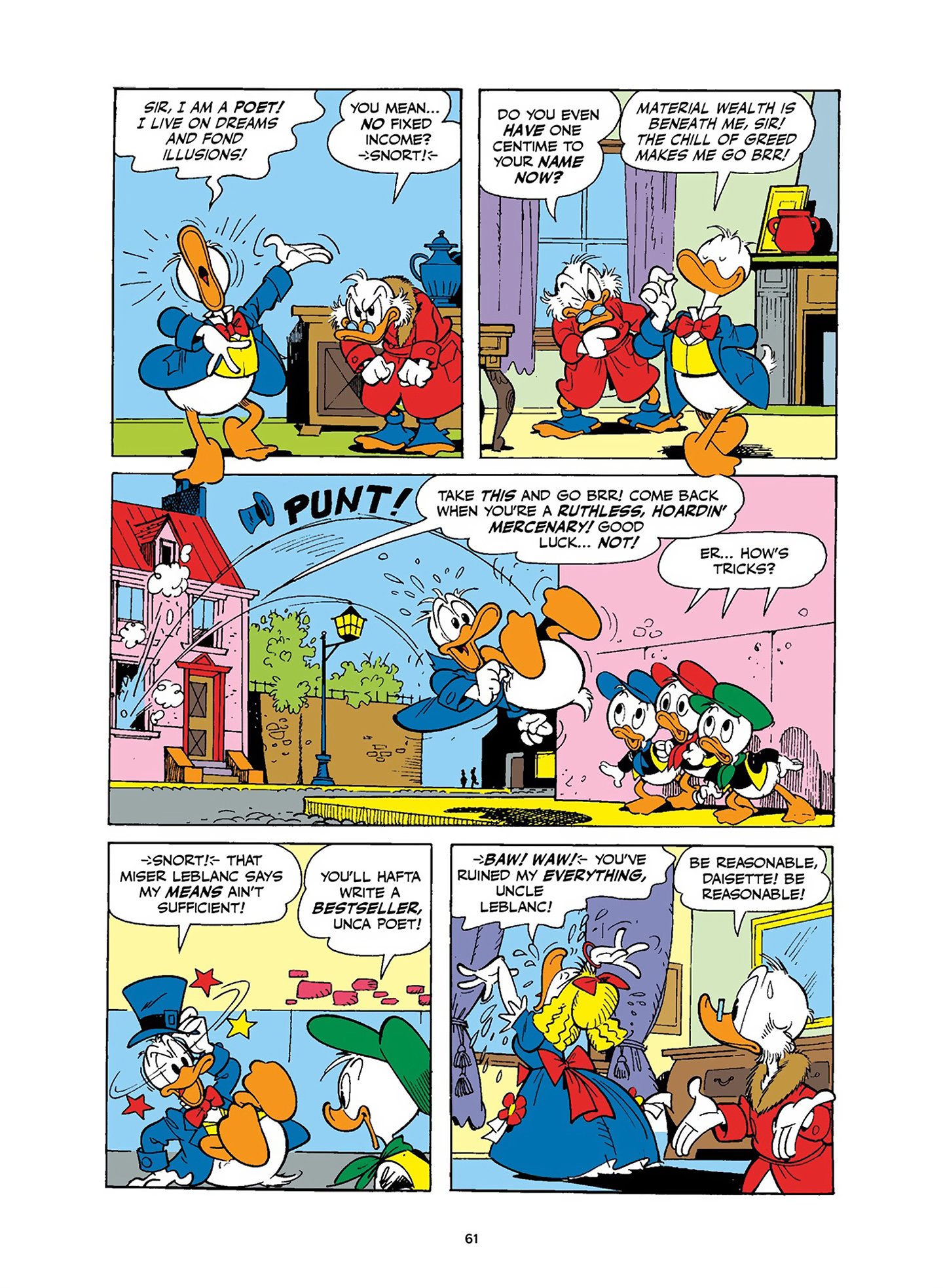 Uncle Scrooge and Donald Duck in Les Misérables and War and Peace (2023) issue 1 - Page 62